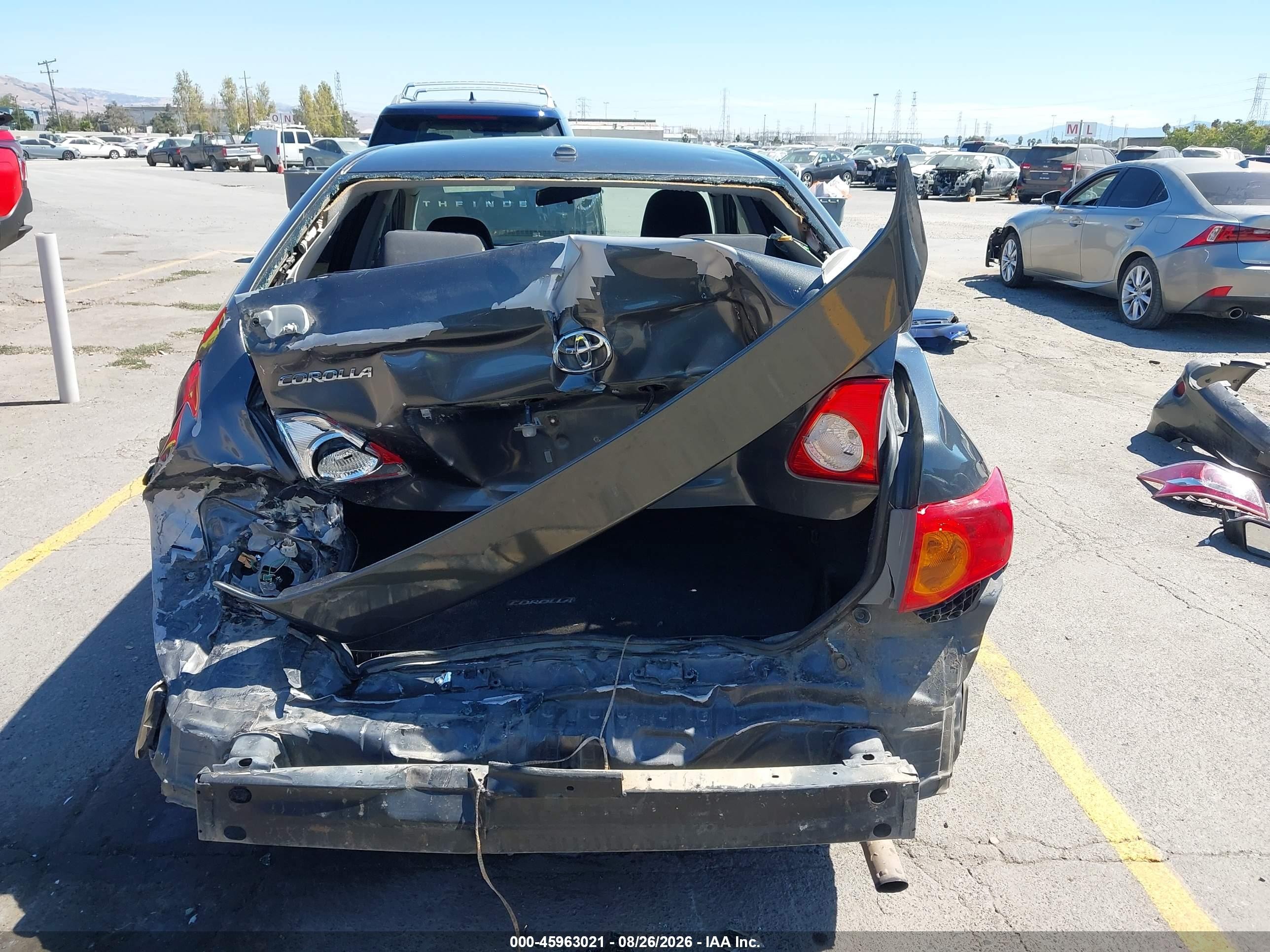2010 Toyota Corolla S Серый vin: 1NXBU4EE6AZ248218