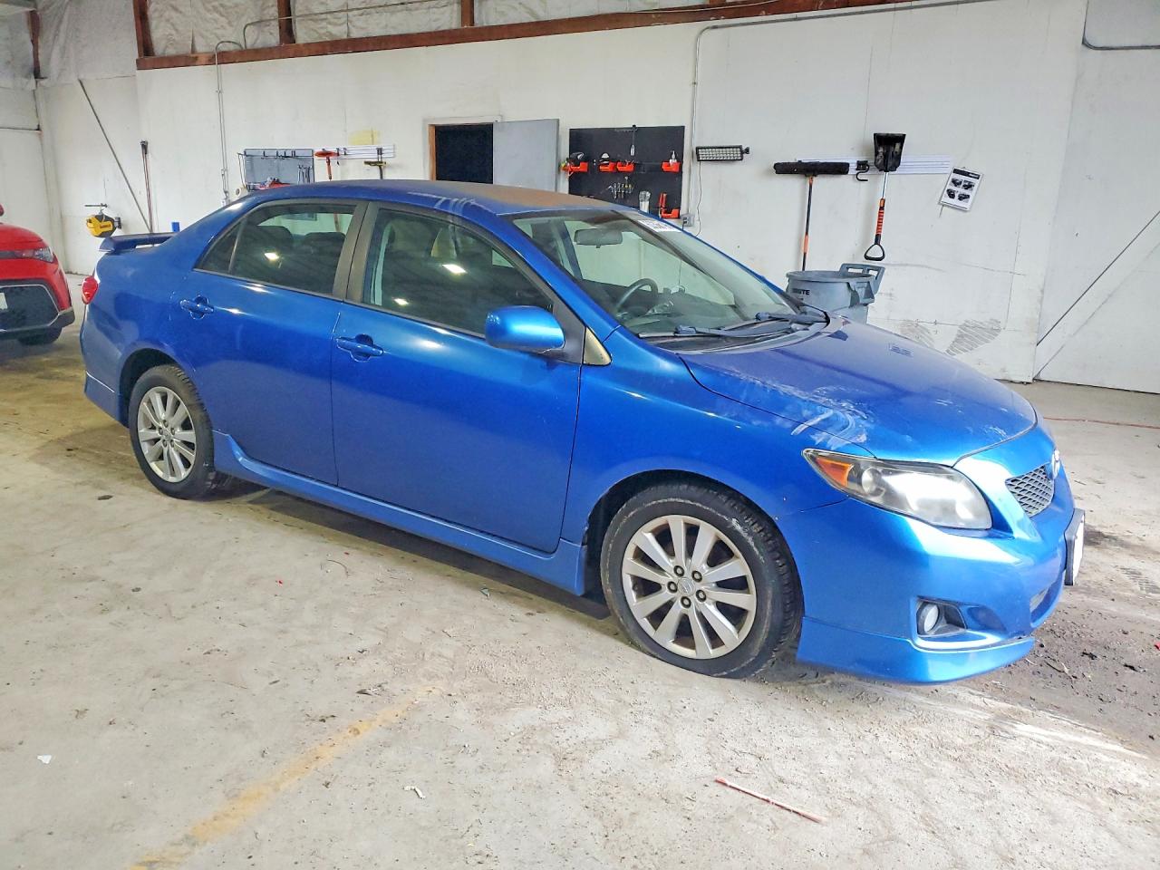 2010 Toyota Corolla S Blue vin: 1NXBU4EE6AZ250003