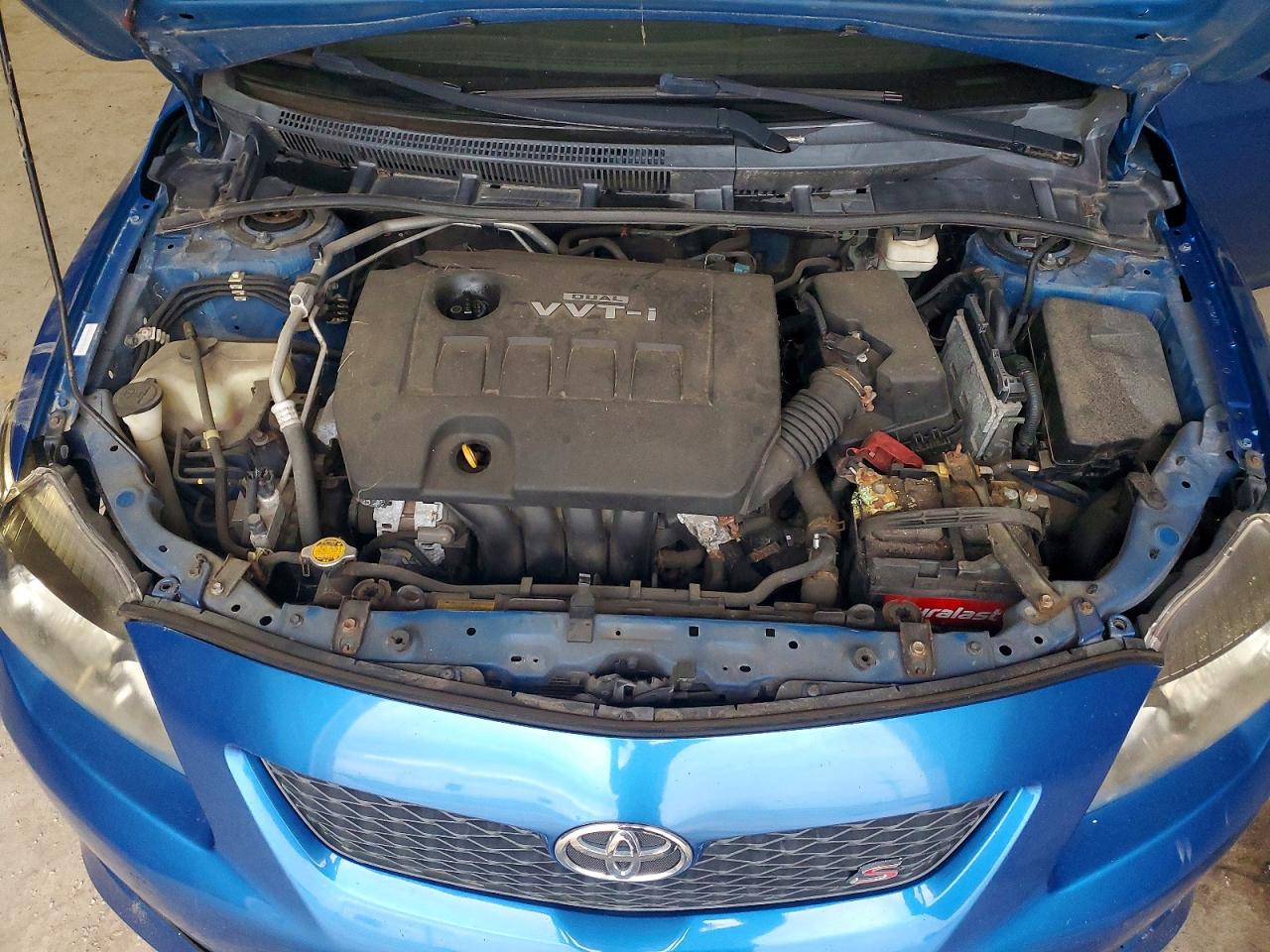 2010 Toyota Corolla S Blue vin: 1NXBU4EE6AZ250003