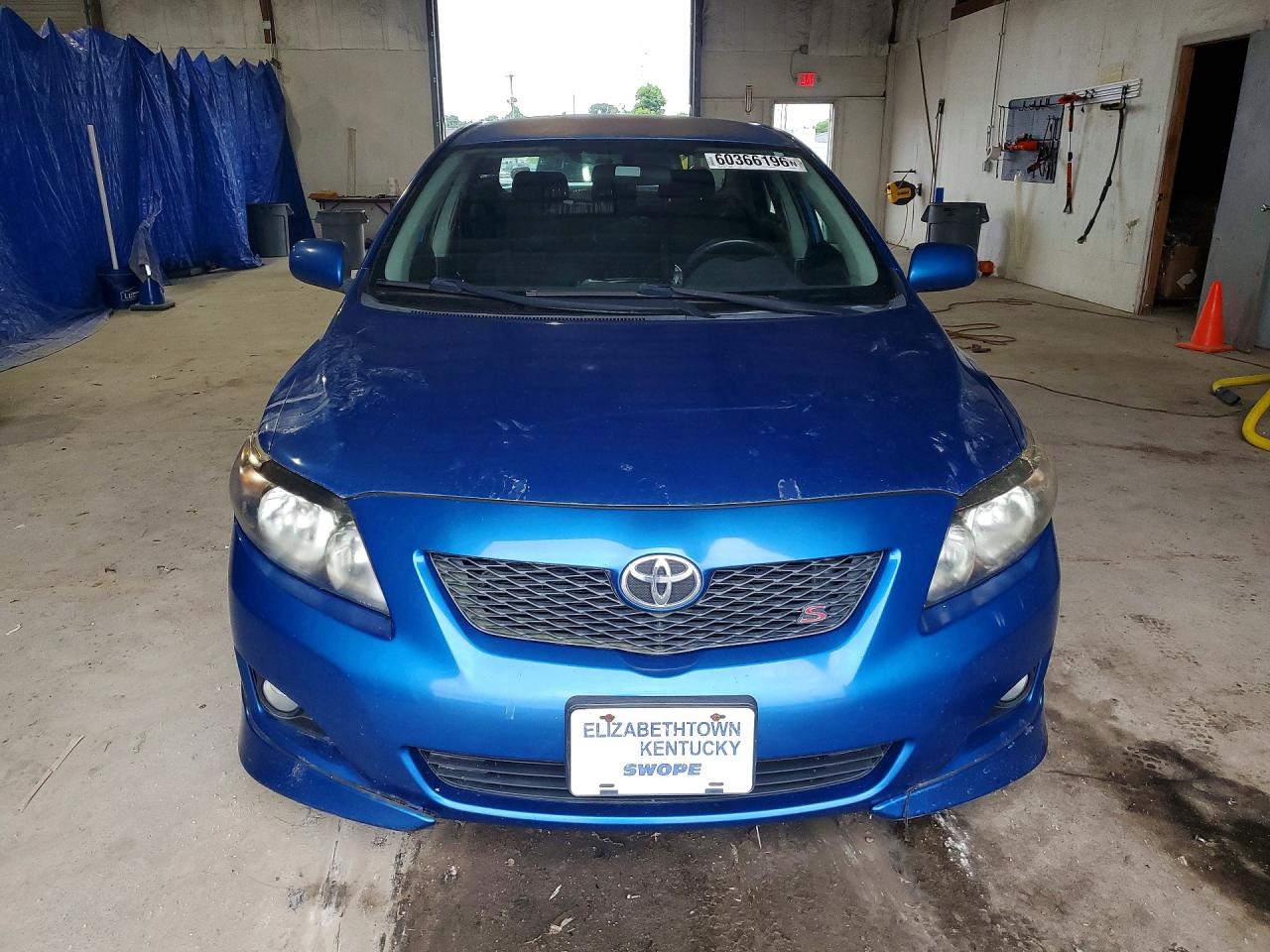 2010 Toyota Corolla S Blue vin: 1NXBU4EE6AZ250003
