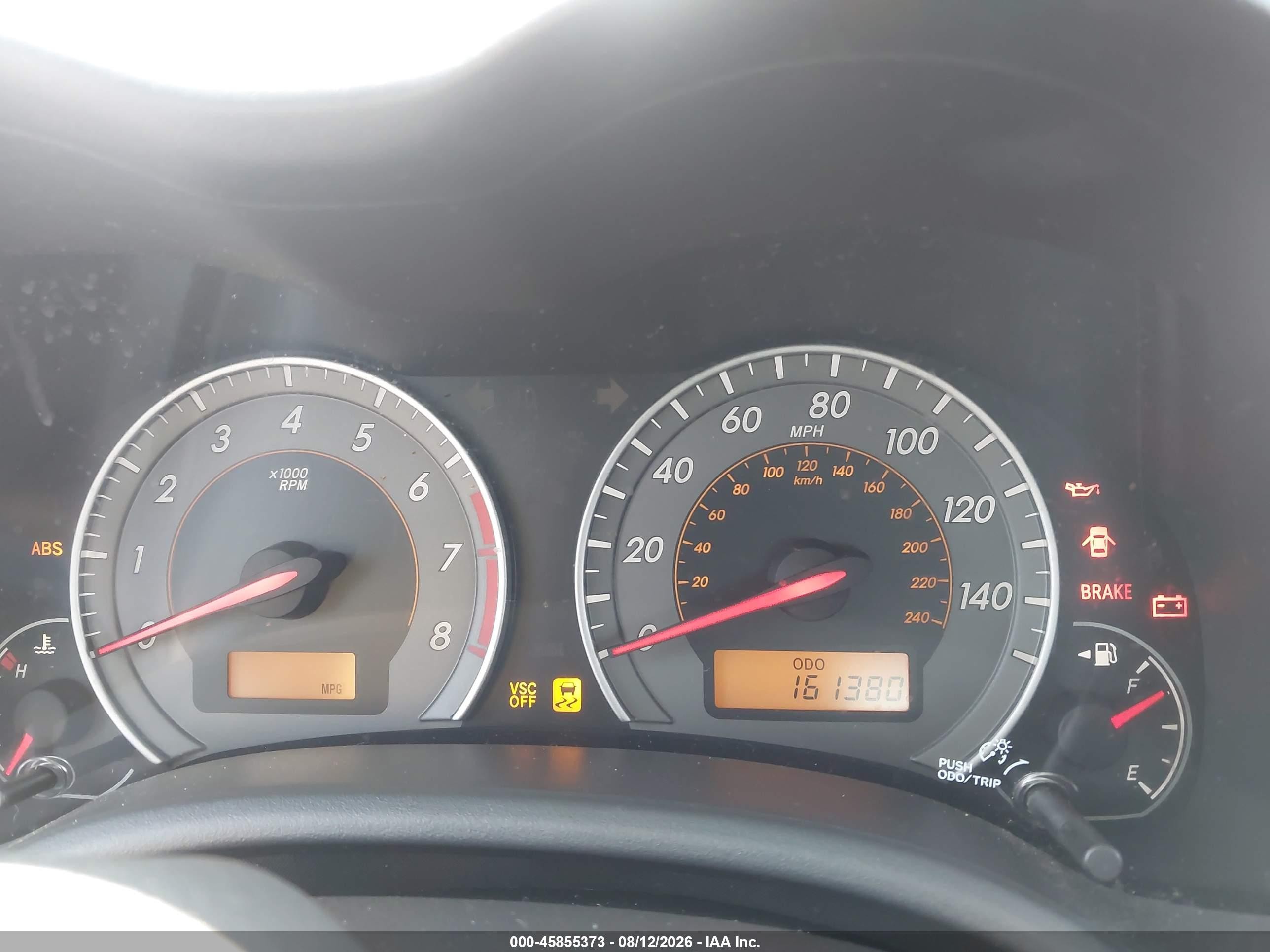 2010 Toyota Corolla S Красный vin: 1NXBU4EE6AZ273006