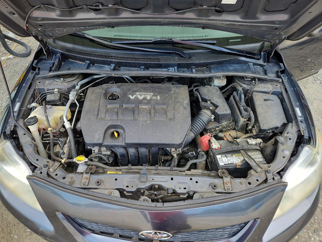 2010 Toyota Corolla Le Gray vin: 1NXBU4EE6AZ311205