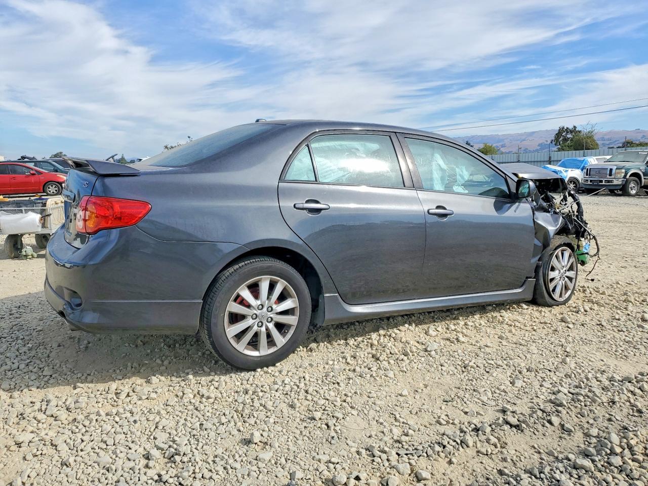 2010 Toyota Corolla S Gray vin: 1NXBU4EE6AZ315724