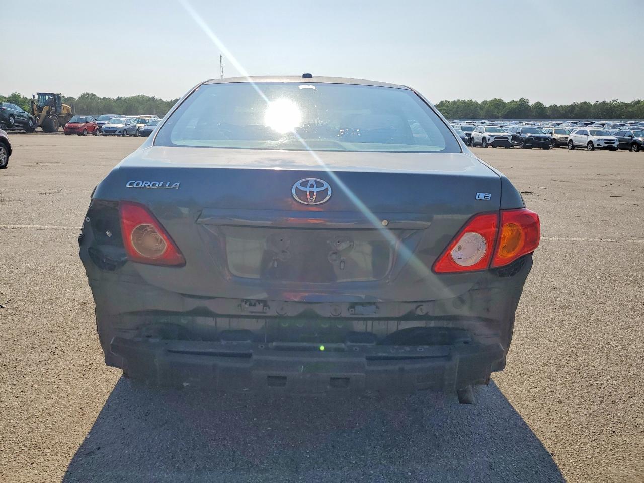 2010 Toyota Corolla Le Gray vin: 1NXBU4EE6AZ321393
