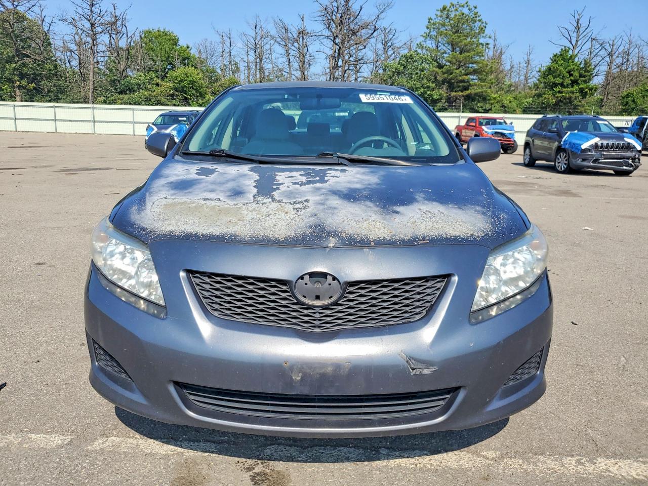 2010 Toyota Corolla Le Gray vin: 1NXBU4EE6AZ321393