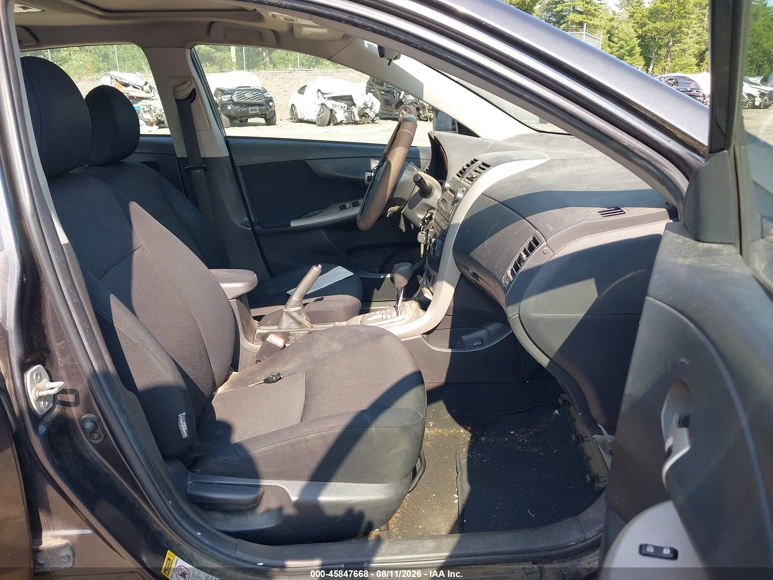 2010 Toyota Corolla S Gray vin: 1NXBU4EE6AZ332362