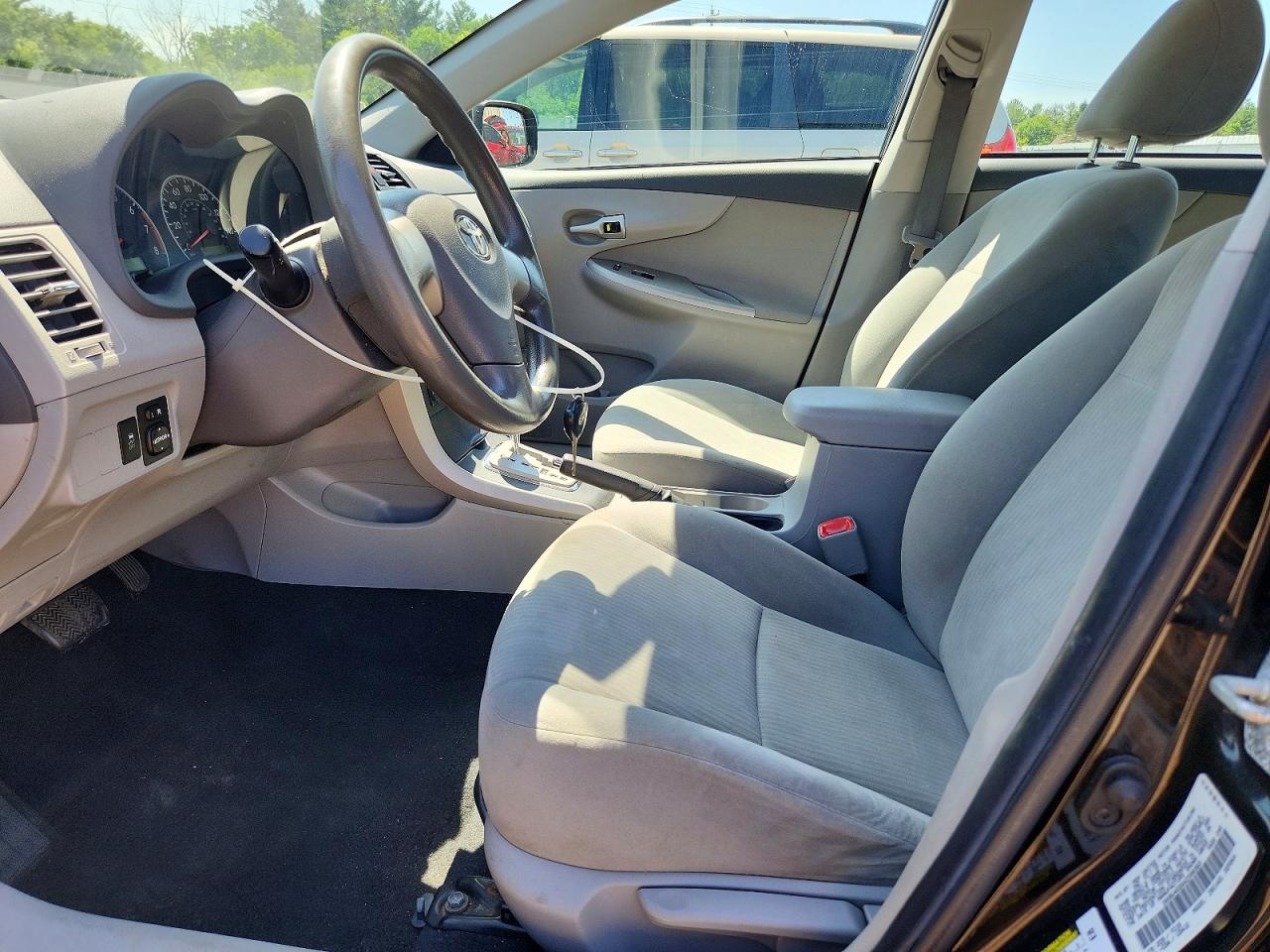 2010 Toyota Corolla Le Black vin: 1NXBU4EE6AZ336363