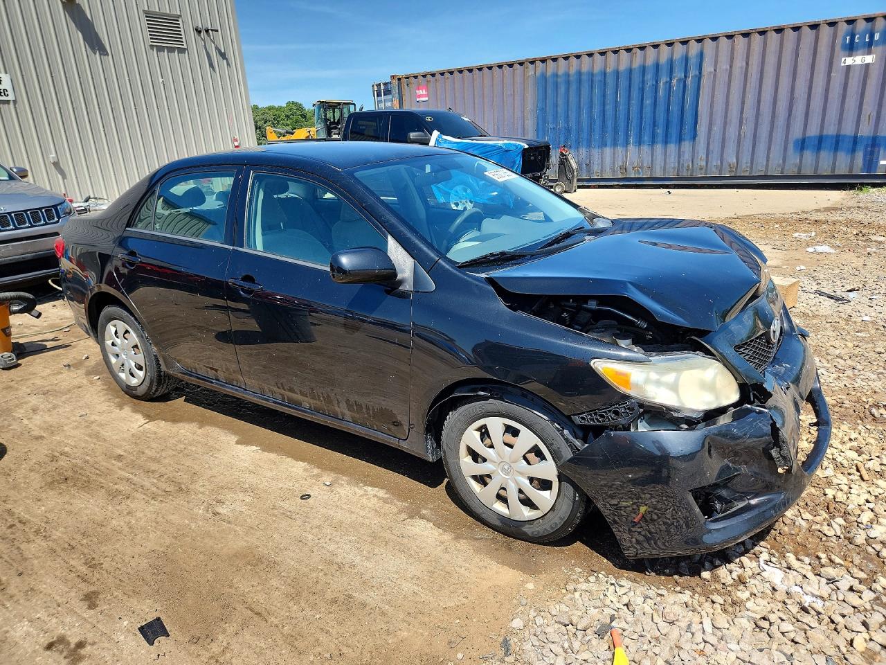 2010 Toyota Corolla Le Black vin: 1NXBU4EE6AZ336363