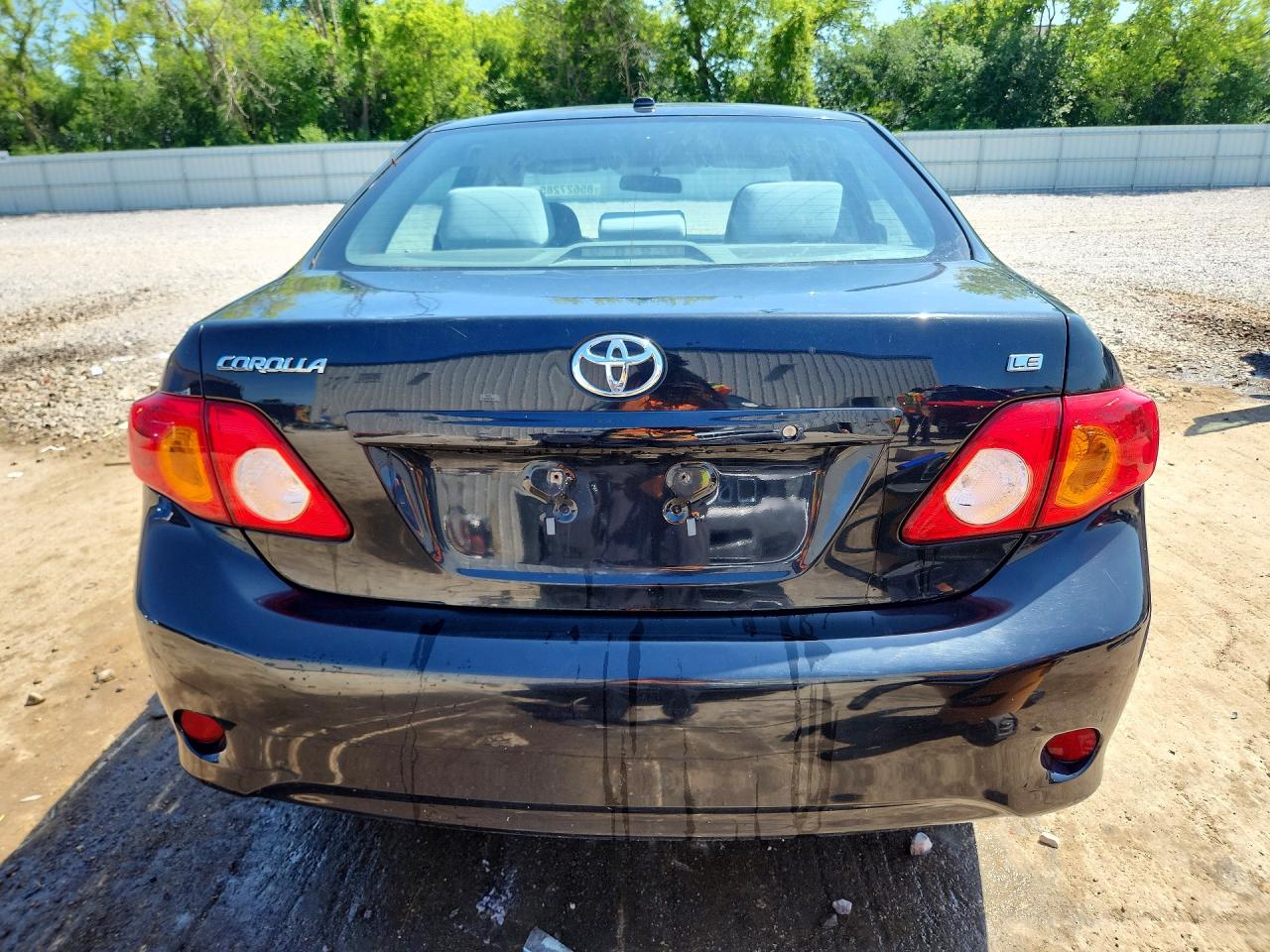 2010 Toyota Corolla Le Black vin: 1NXBU4EE6AZ336363