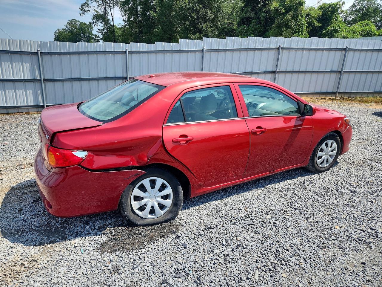 2010 Toyota Corolla Le Red vin: 1NXBU4EE6AZ354538