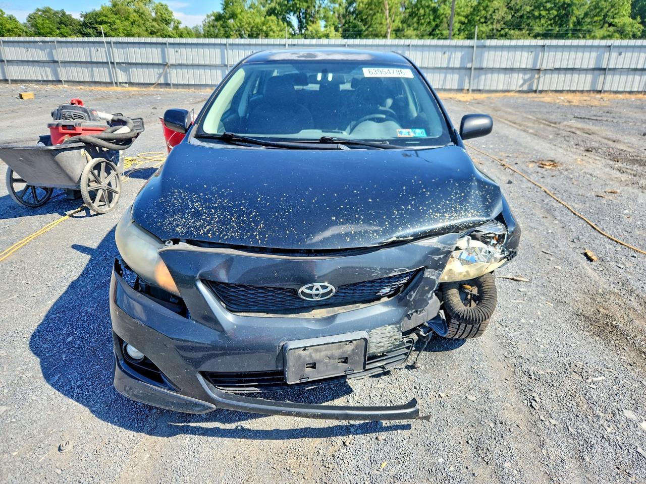 2010 Toyota Corolla S Black vin: 1NXBU4EE6AZ361795