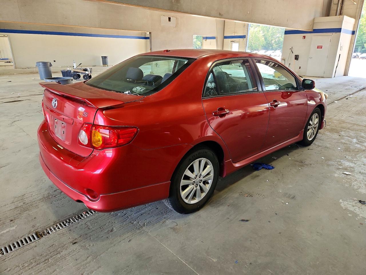 2010 Toyota Corolla S Red vin: 1NXBU4EE6AZ374336