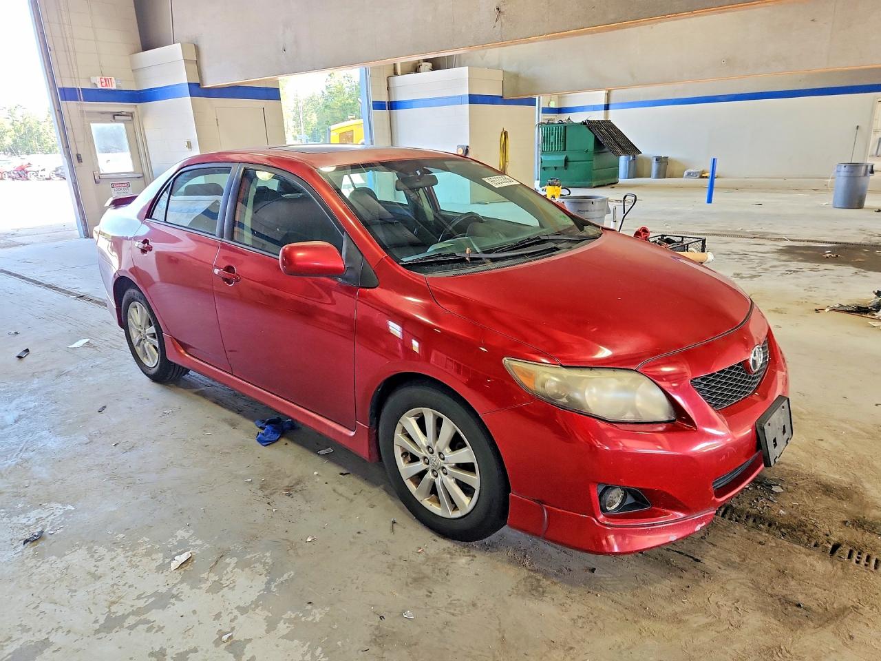2010 Toyota Corolla S Red vin: 1NXBU4EE6AZ374336