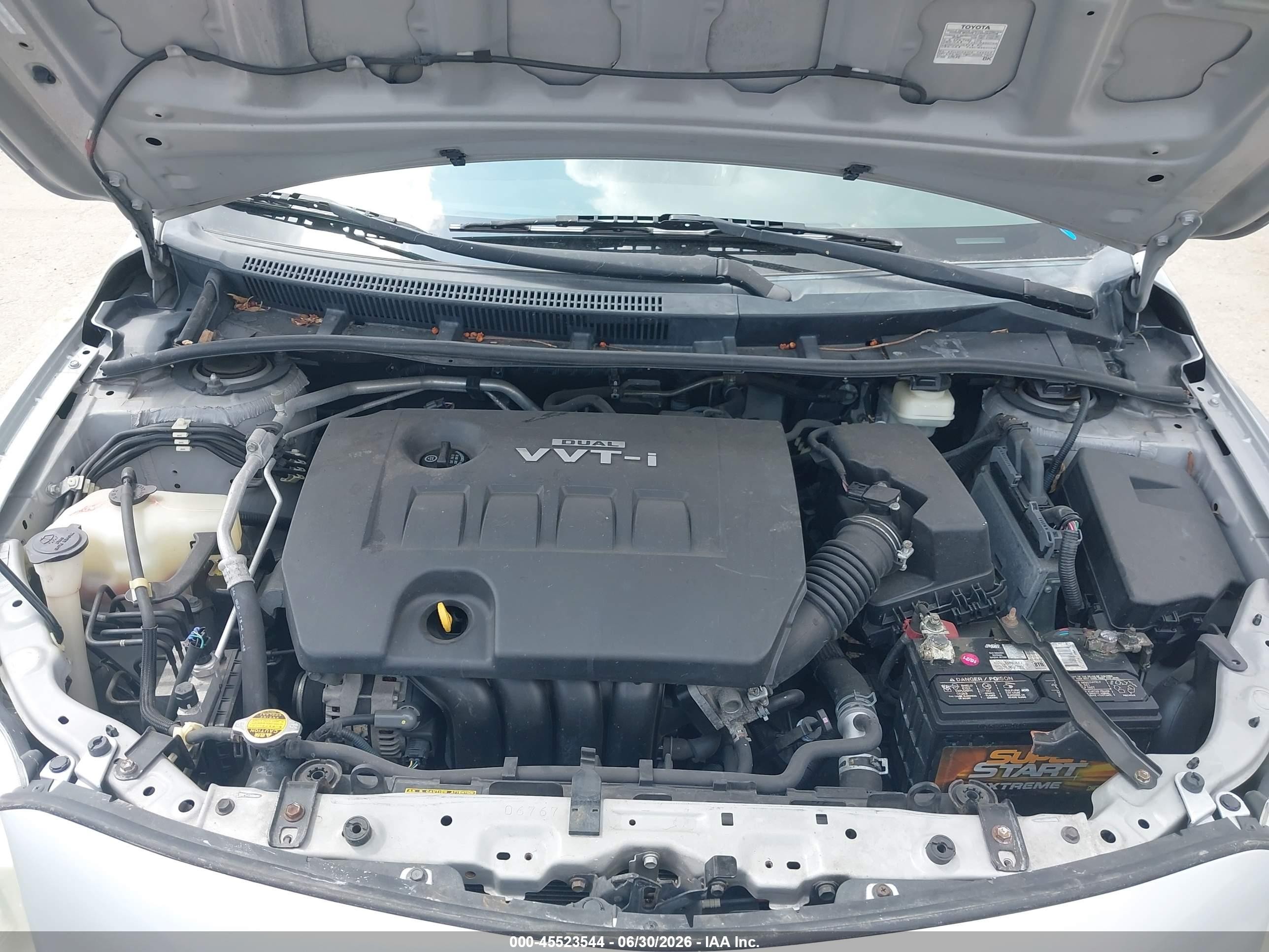 2010 Toyota Corolla Le Gray vin: 1NXBU4EE7AZ174825