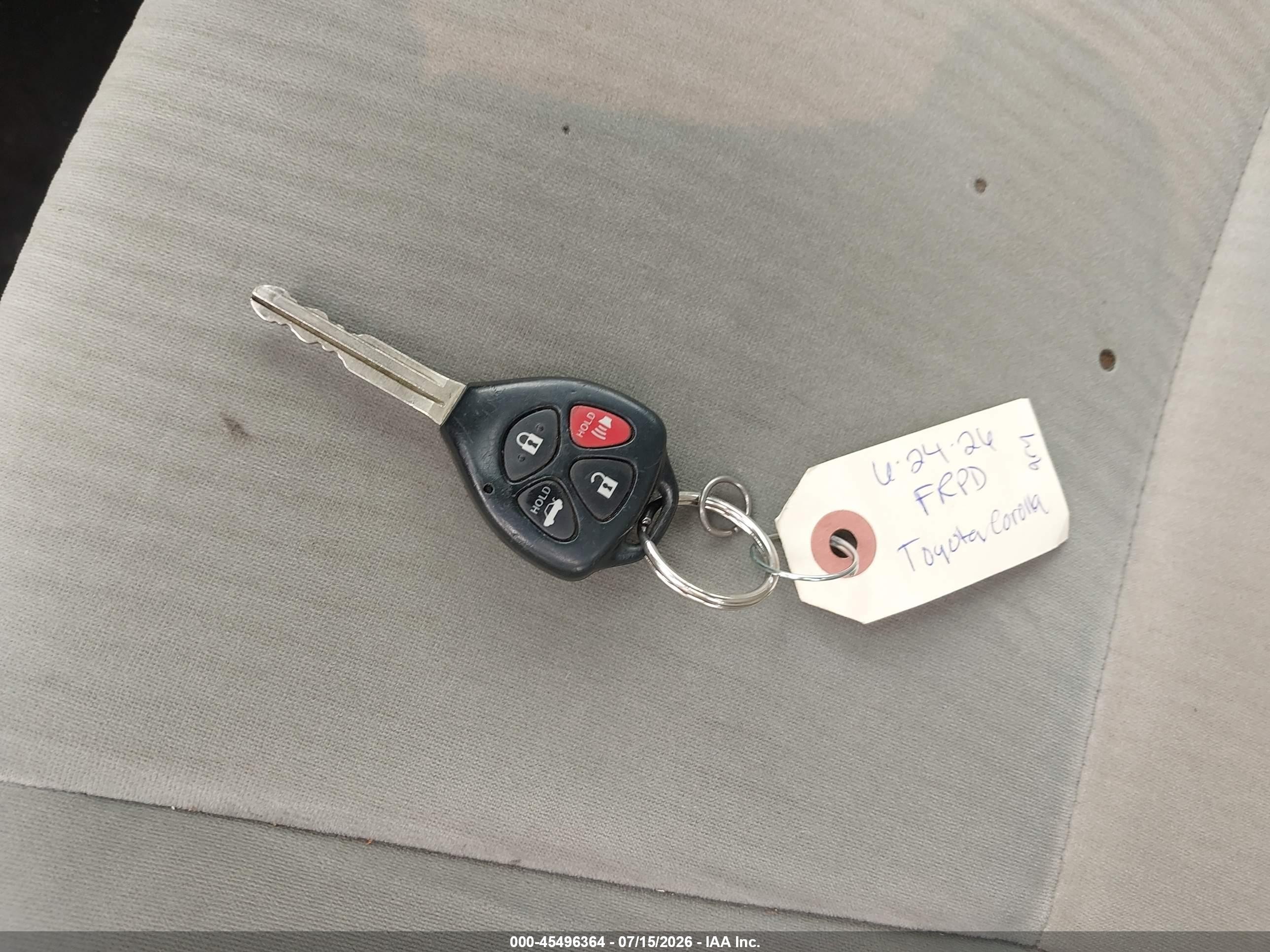 2010 Toyota Corolla Le Gray vin: 1NXBU4EE7AZ187137