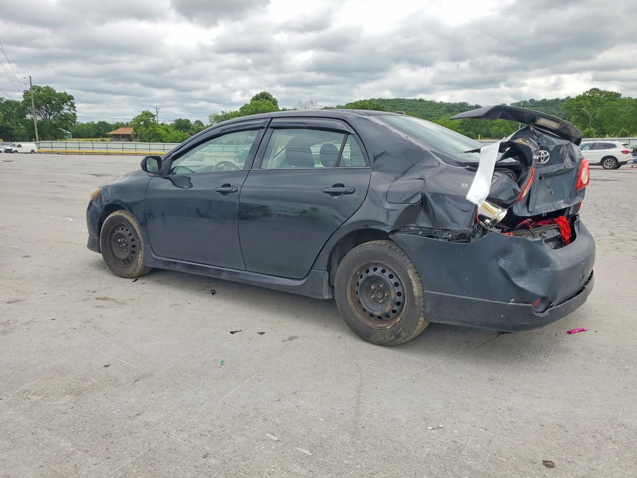 2010 Toyota Corolla Black vin: 1NXBU4EE7AZ207094