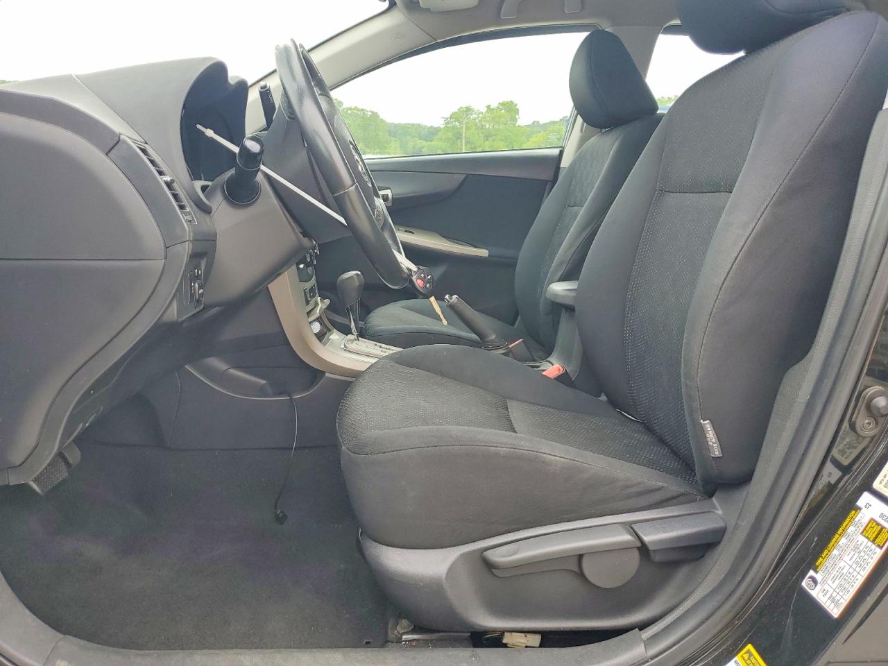 2010 Toyota Corolla Black vin: 1NXBU4EE7AZ207094