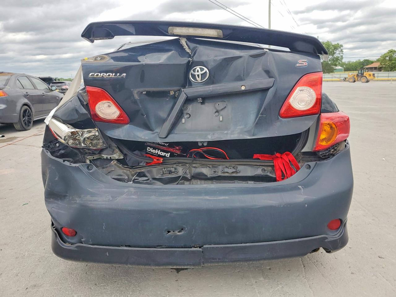 2010 Toyota Corolla Black vin: 1NXBU4EE7AZ207094