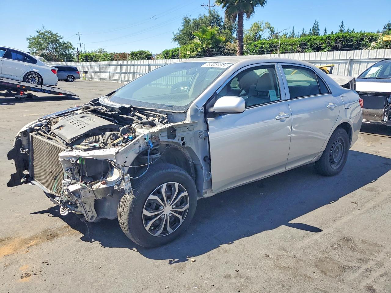 2010 Toyota Corolla Le Silver vin: 1NXBU4EE7AZ214501