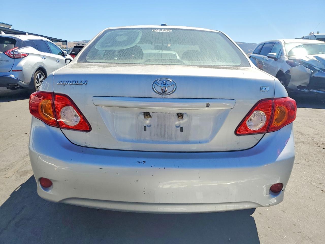 2010 Toyota Corolla Le Silver vin: 1NXBU4EE7AZ214501