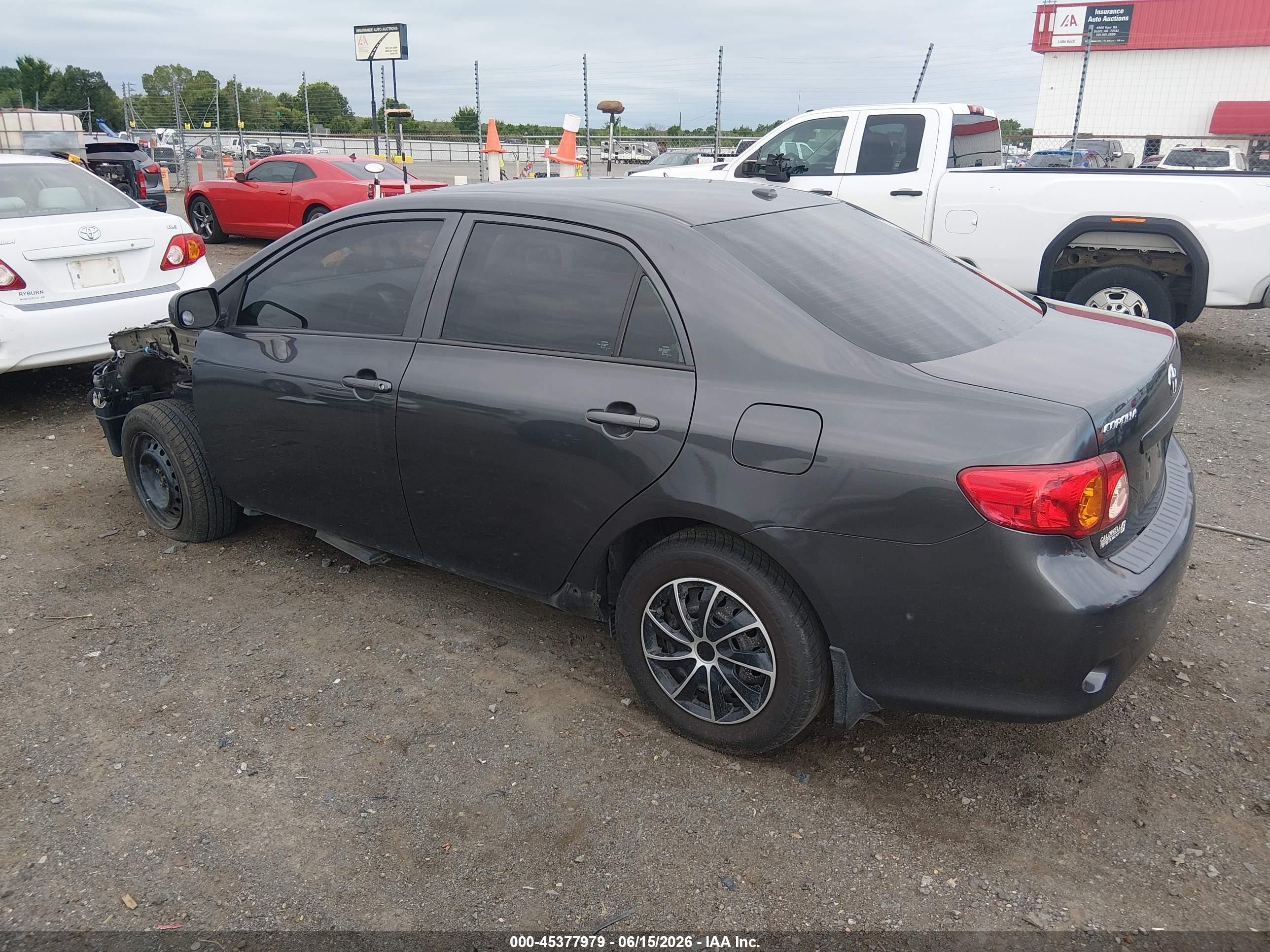 2010 Toyota Corolla Le Gray vin: 1NXBU4EE7AZ245649