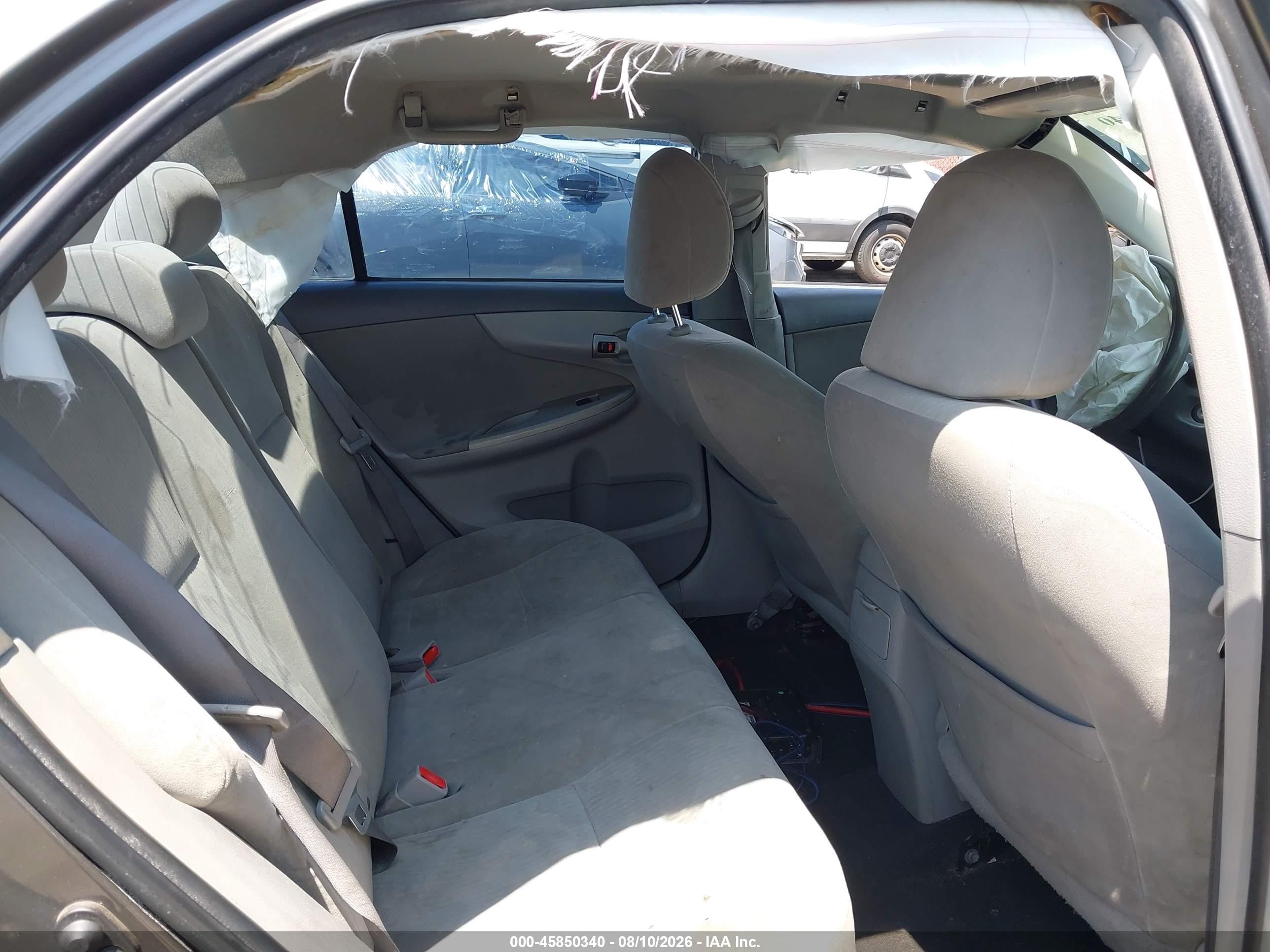 2010 Toyota Corolla Le Brown vin: 1NXBU4EE7AZ264735