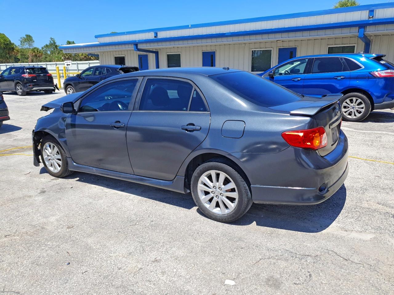 2010 Toyota Corolla S Gray vin: 1NXBU4EE7AZ265139
