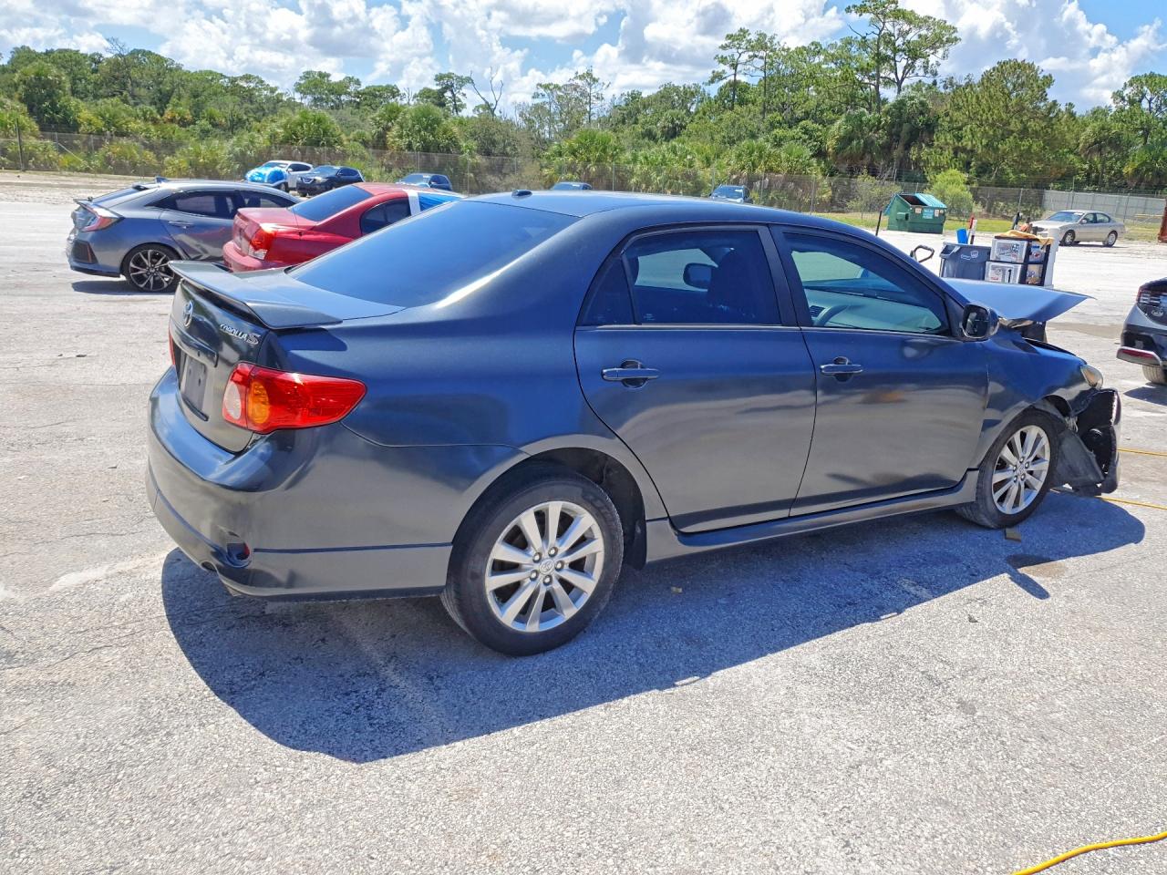 2010 Toyota Corolla S Gray vin: 1NXBU4EE7AZ265139