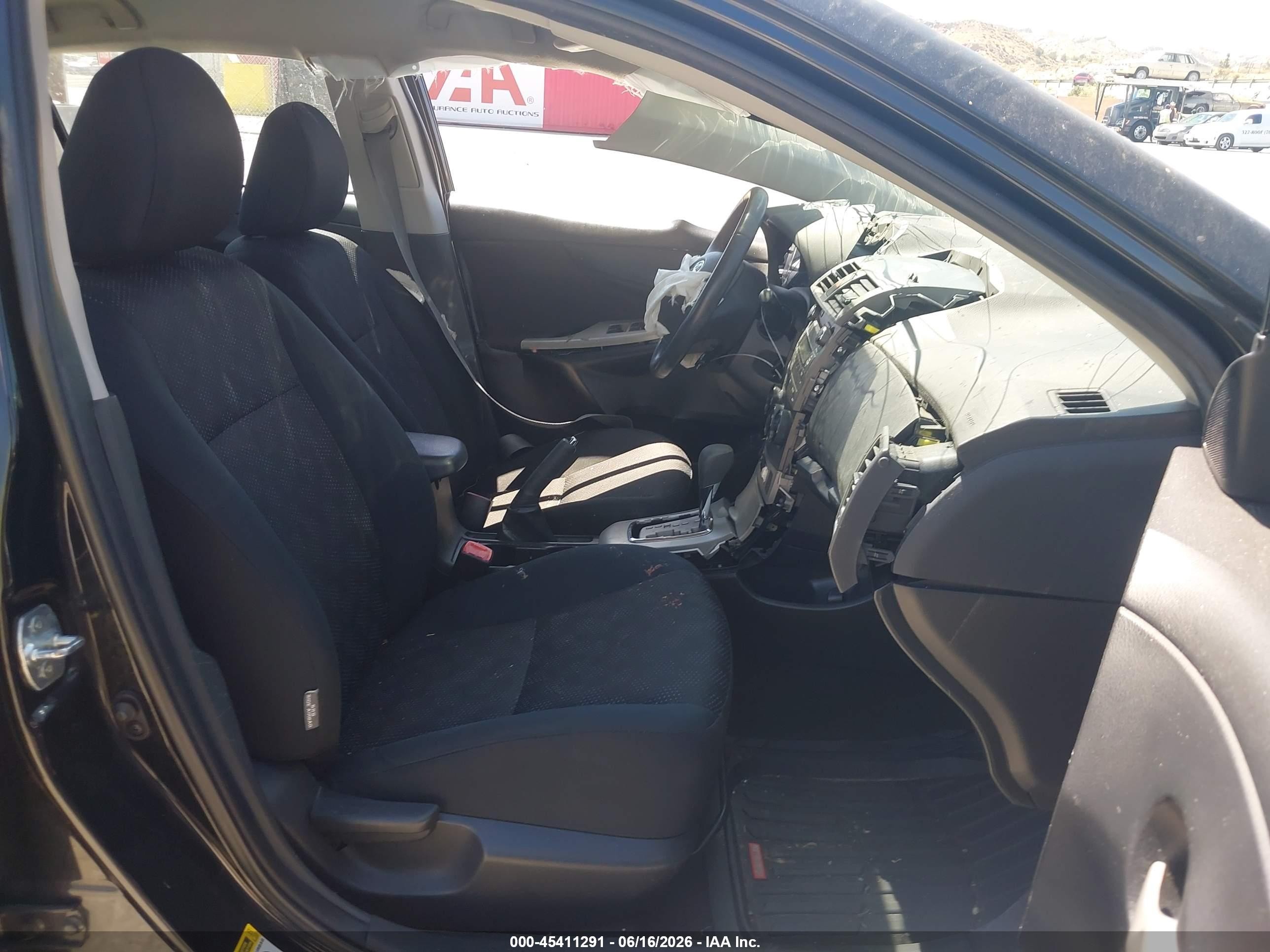 2010 Toyota Corolla S Black vin: 1NXBU4EE7AZ266419