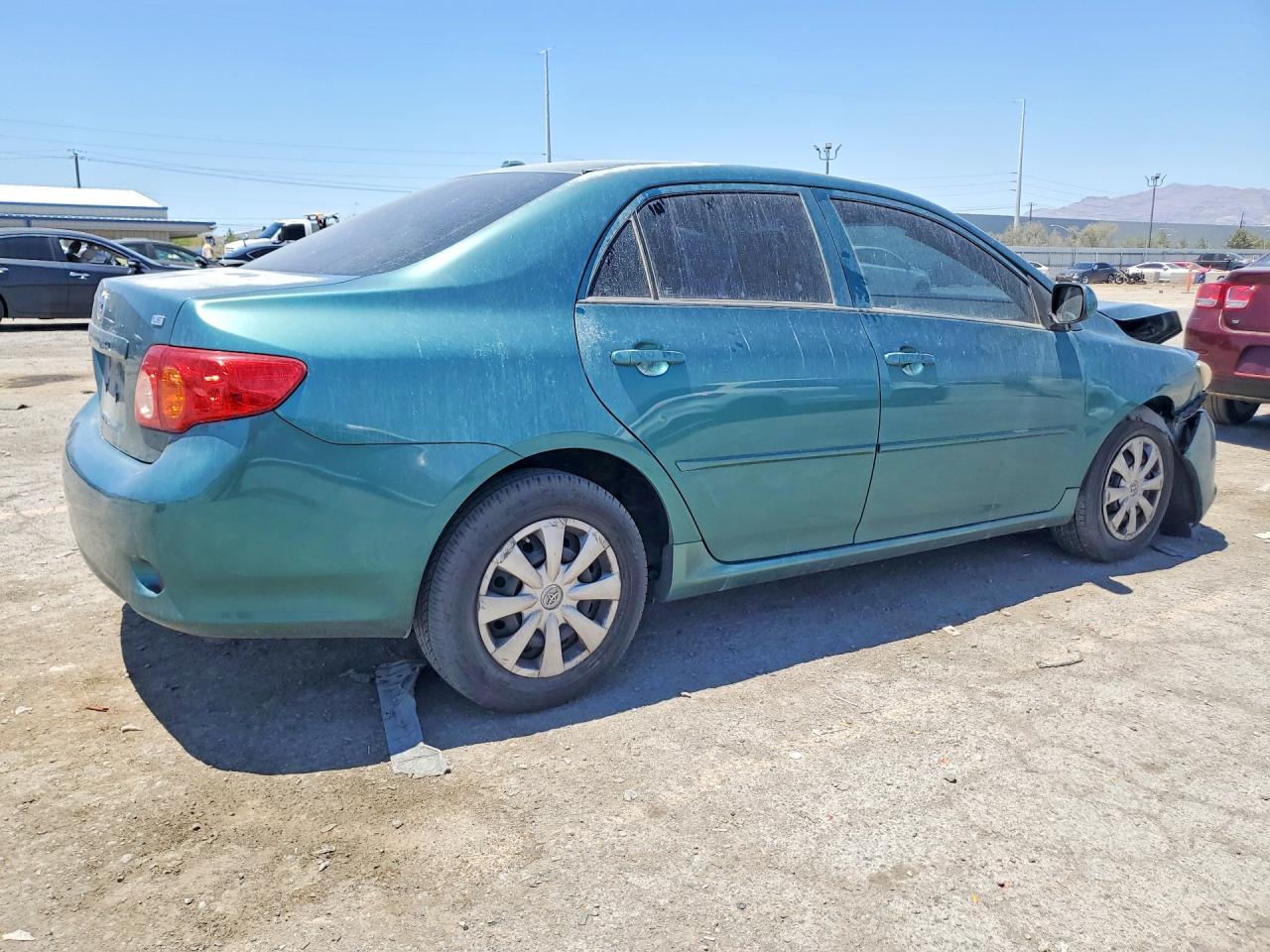 2010 Toyota Corolla Le Зеленый vin: 1NXBU4EE7AZ271183