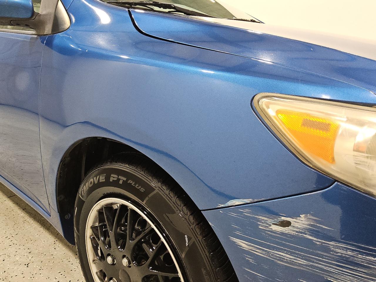 2010 Toyota Corolla Le Blue vin: 1NXBU4EE7AZ272785 Damage: Right Front Fender, Scraped, 6 To 7 Inches