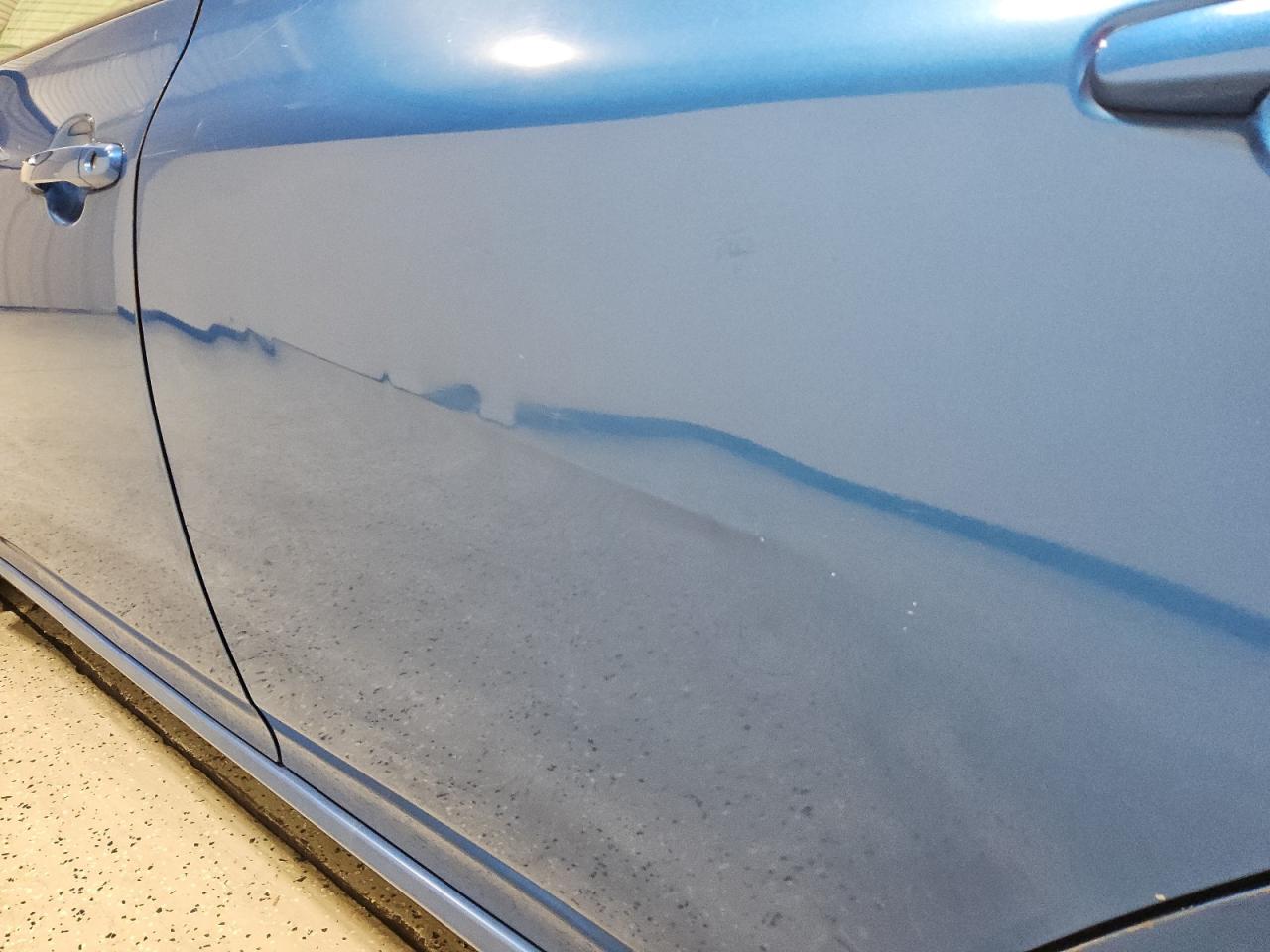 2010 Toyota Corolla Le Blue vin: 1NXBU4EE7AZ272785 Damage: Left Rear Door, Multiple Dents/No Paint Damage, Pdr-5 Dents