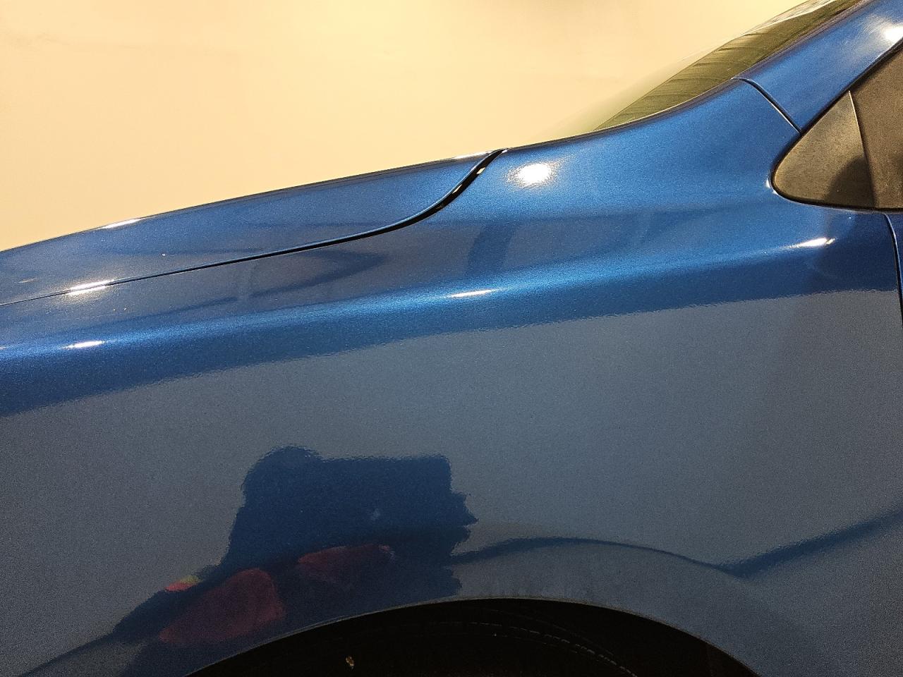 2010 Toyota Corolla Le Blue vin: 1NXBU4EE7AZ272785 Damage: Left Front Fender, Previous Repair, Buffable