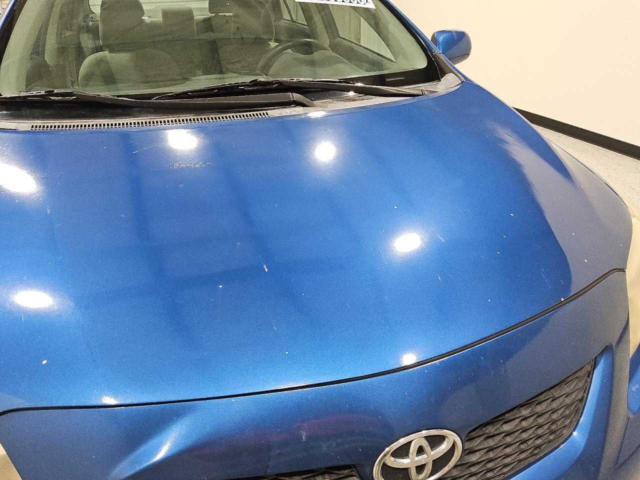 2010 Toyota Corolla Le Blue vin: 1NXBU4EE7AZ272785 Damage: Hood, Chipped, 10 Or More