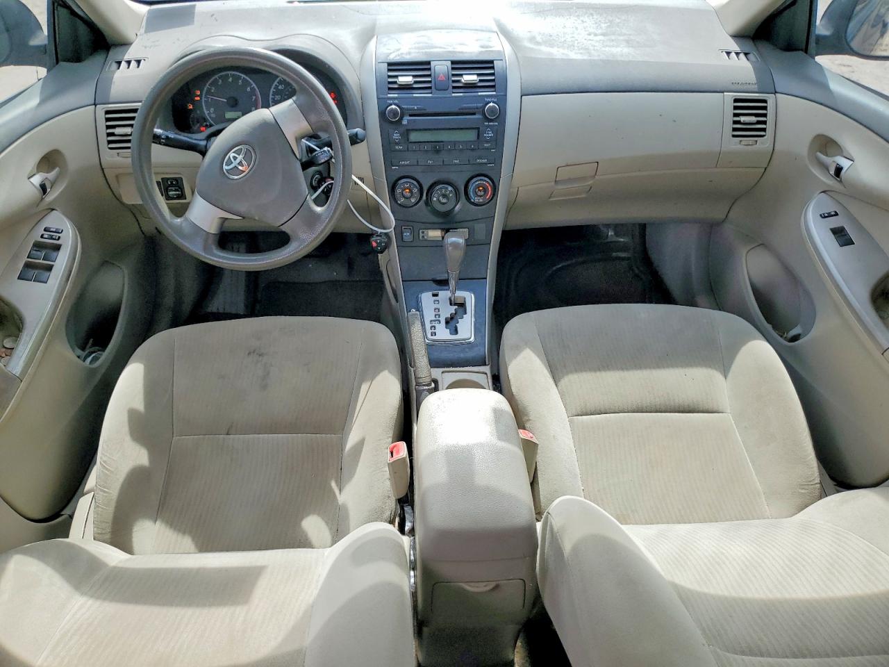 2010 Toyota Corolla Le Черный vin: 1NXBU4EE7AZ278120