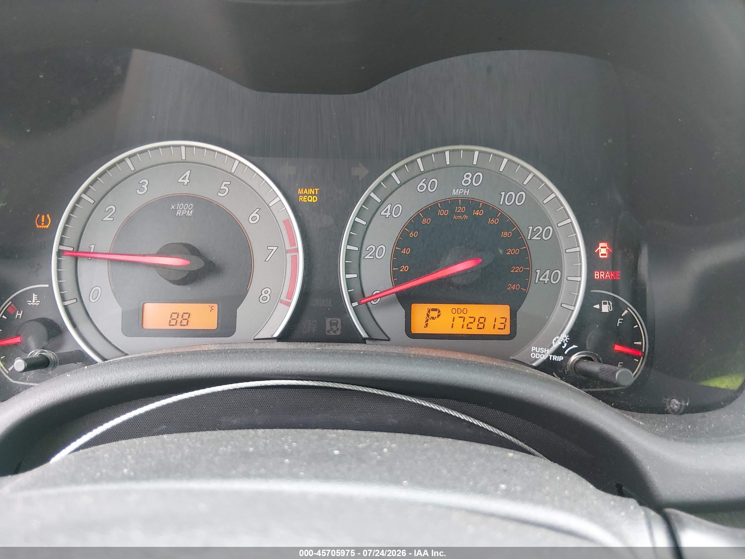 2010 Toyota Corolla S Blue vin: 1NXBU4EE7AZ283012