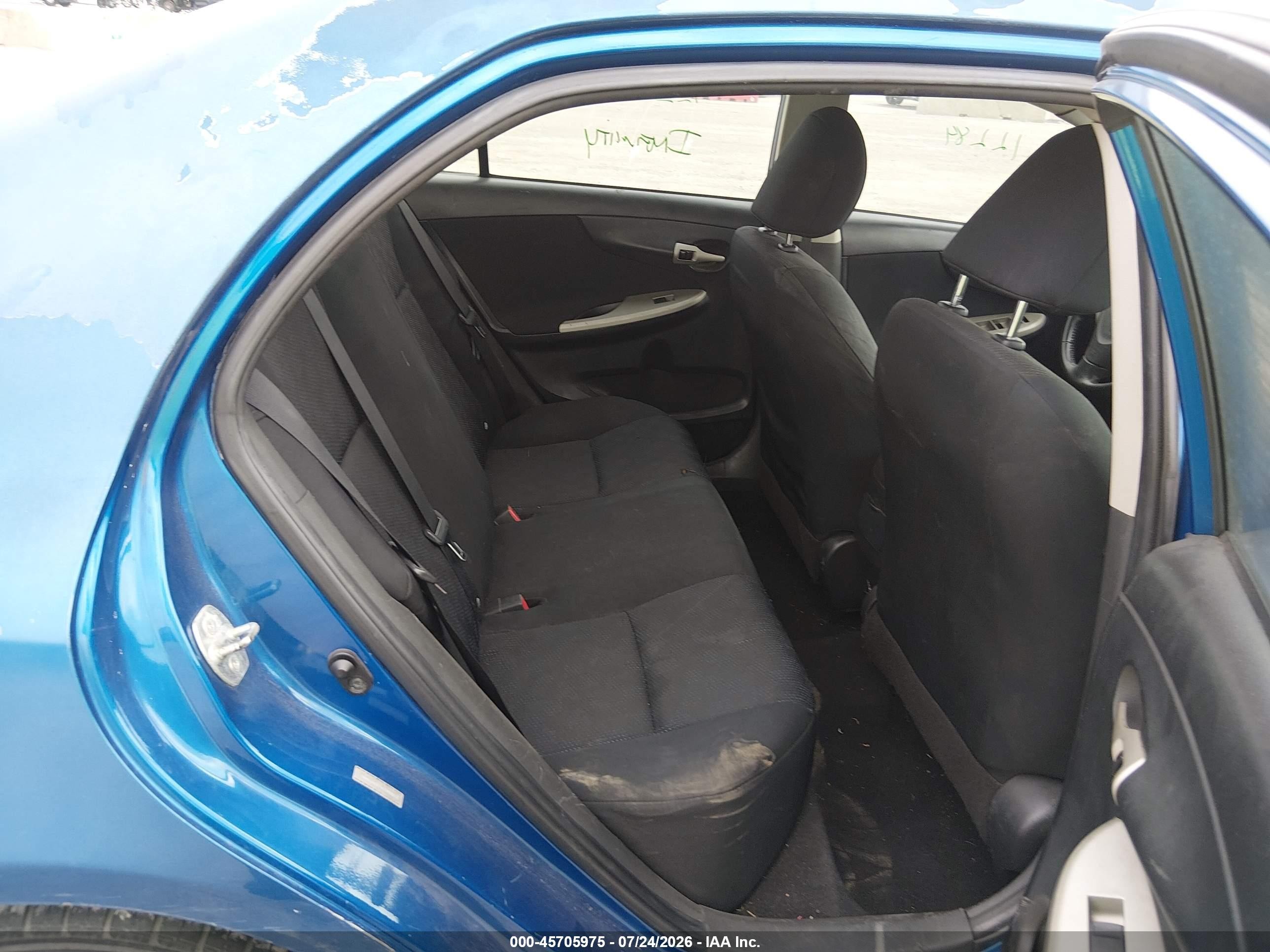 2010 Toyota Corolla S Blue vin: 1NXBU4EE7AZ283012