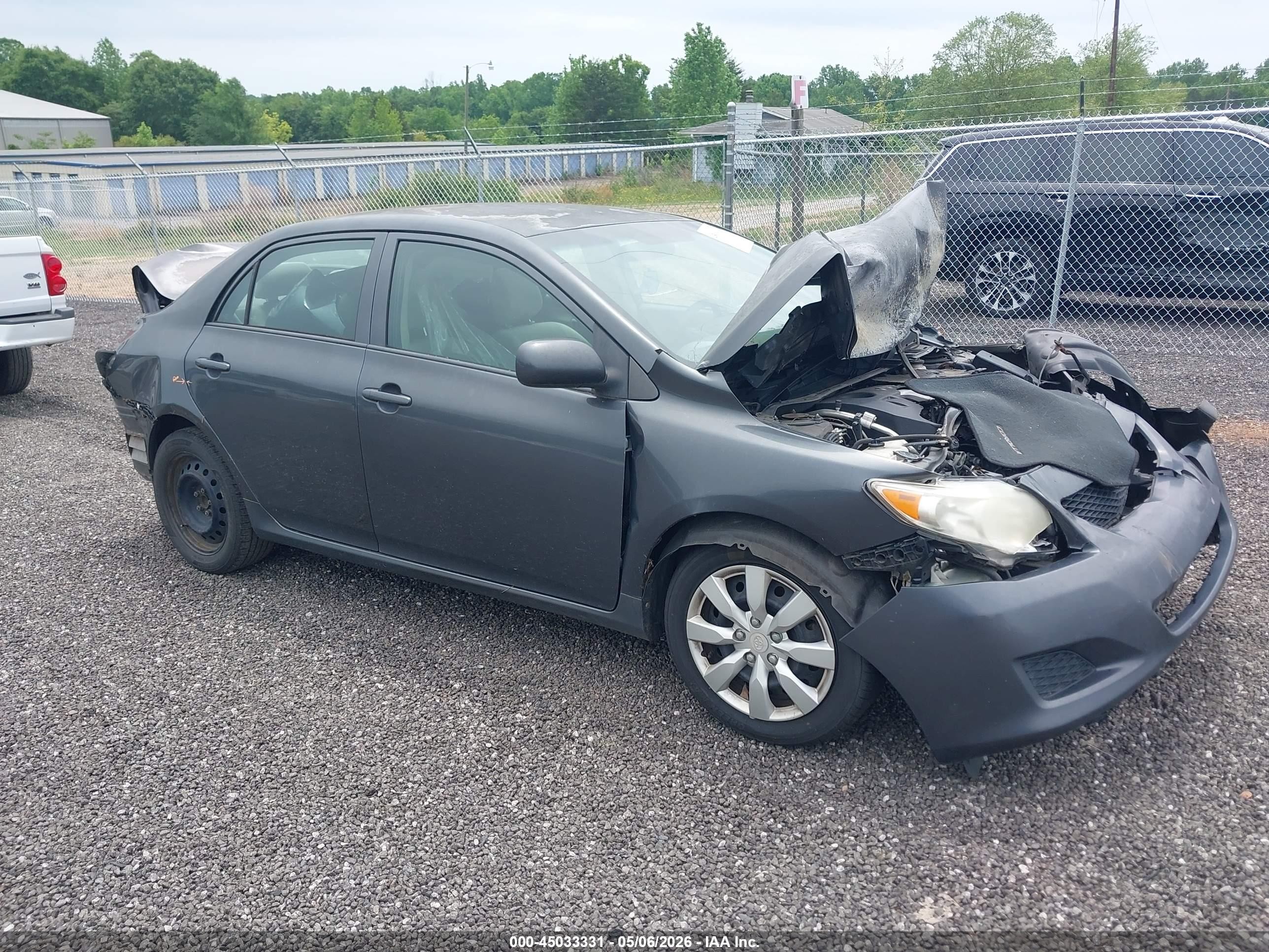 2010 Toyota Corolla Le Blue vin: 1NXBU4EE7AZ303923