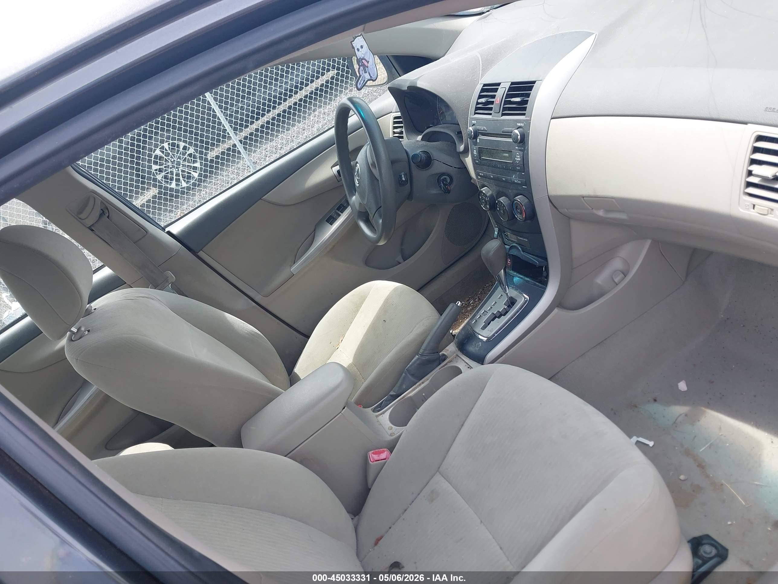 2010 Toyota Corolla Le Blue vin: 1NXBU4EE7AZ303923
