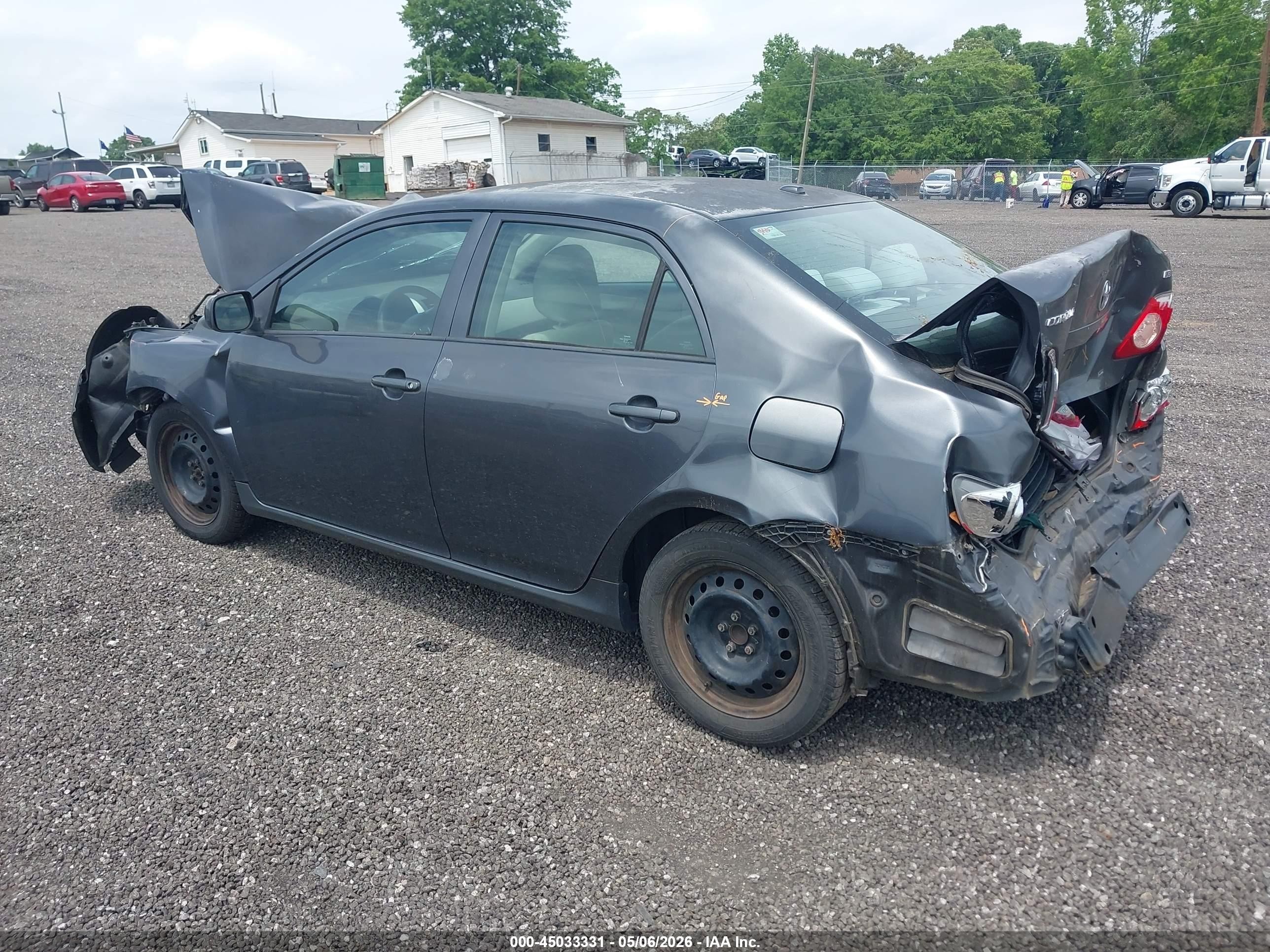 2010 Toyota Corolla Le Blue vin: 1NXBU4EE7AZ303923