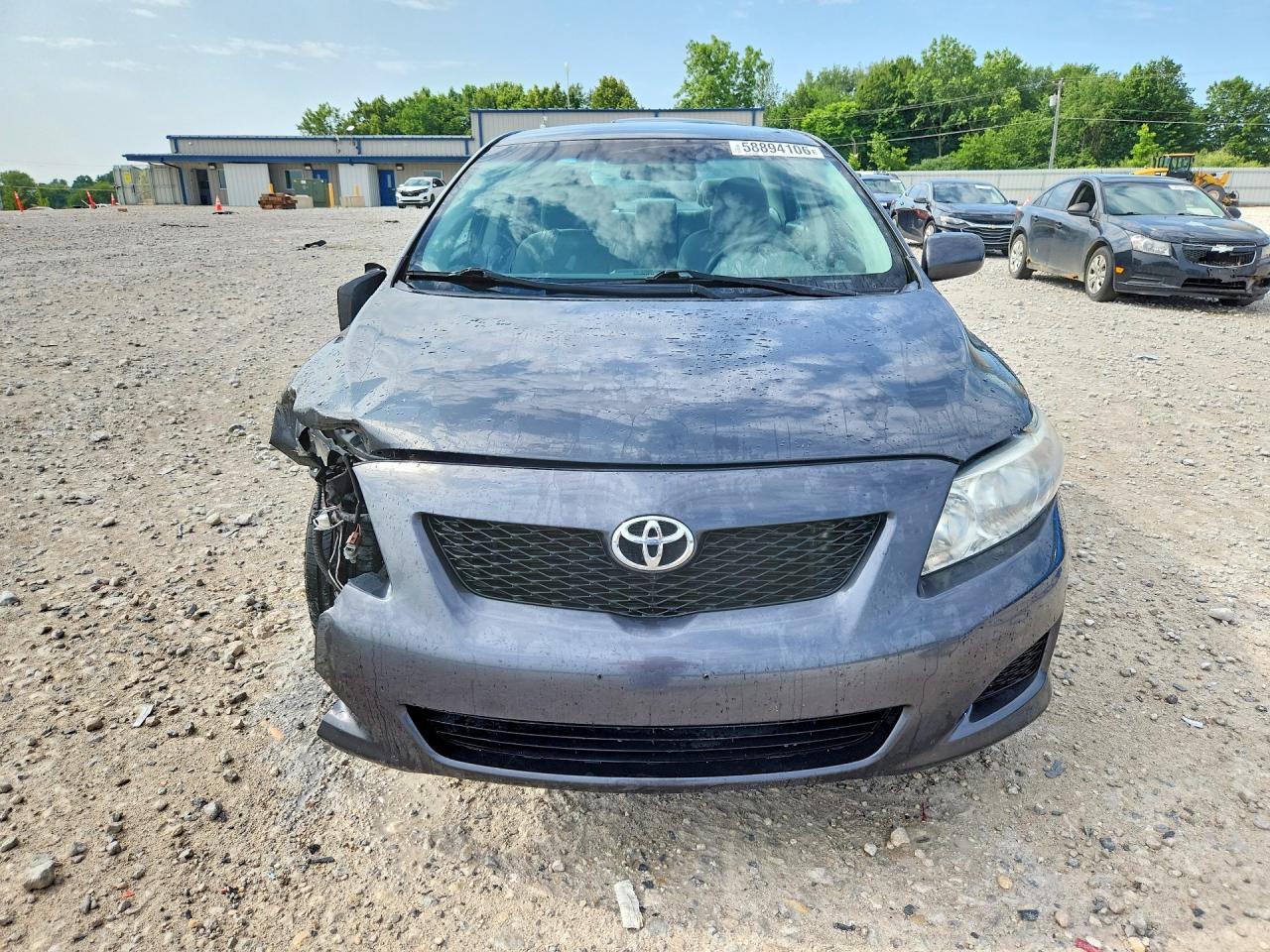 2010 Toyota Corolla Le Gray vin: 1NXBU4EE7AZ313156