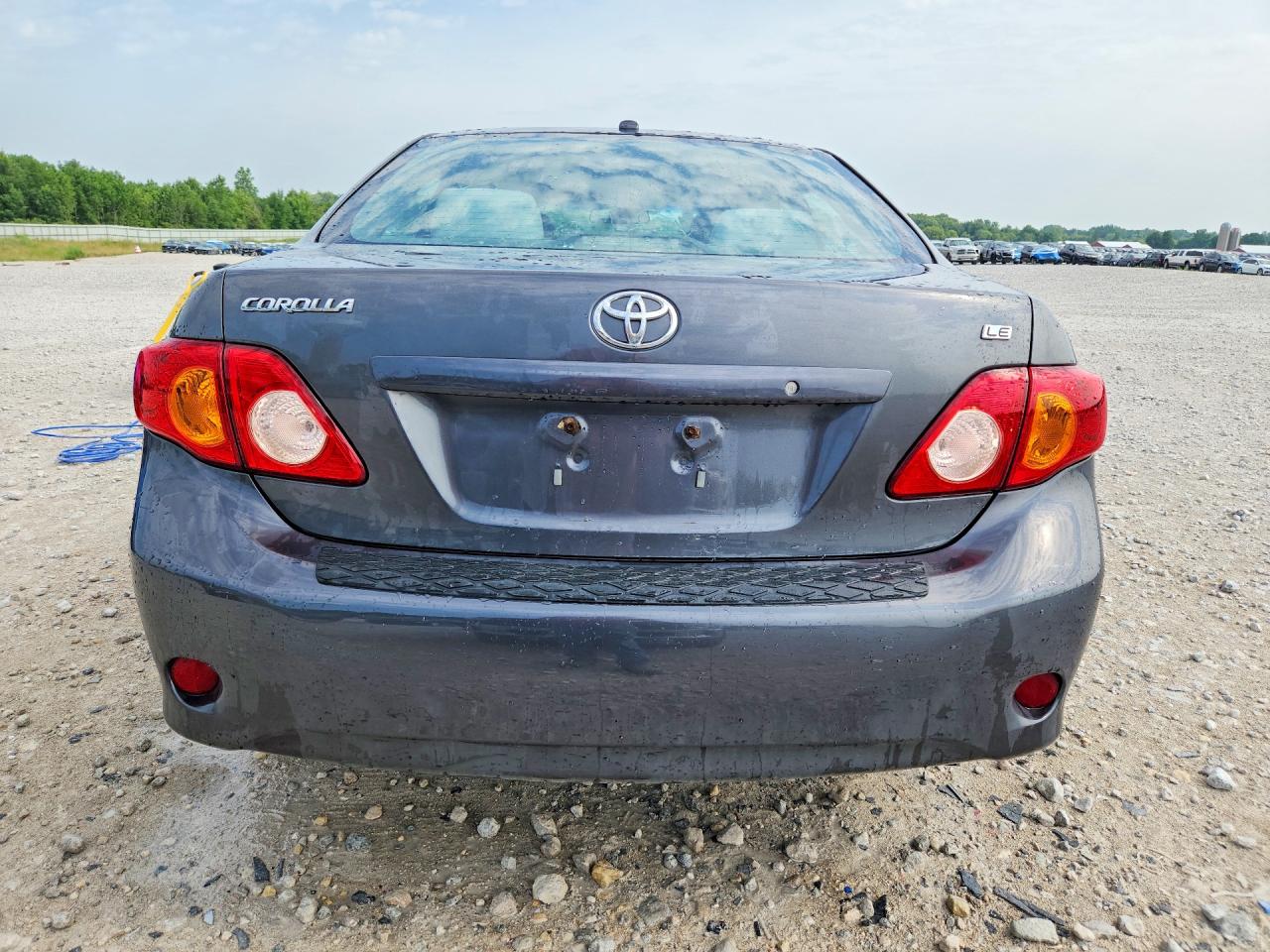 2010 Toyota Corolla Le Gray vin: 1NXBU4EE7AZ313156