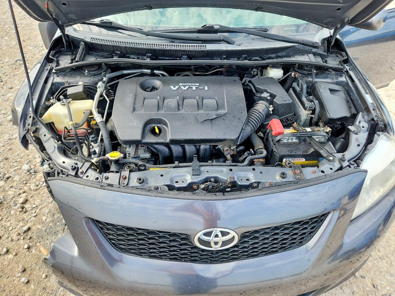 2010 Toyota Corolla Le Gray vin: 1NXBU4EE7AZ313156