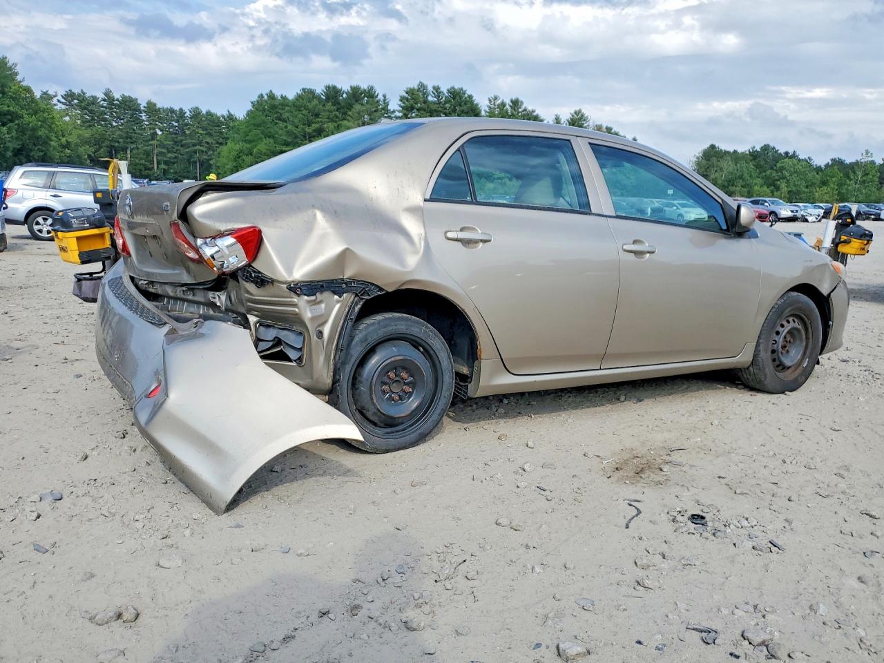 2010 Toyota Corolla Le Beige vin: 1NXBU4EE7AZ313609