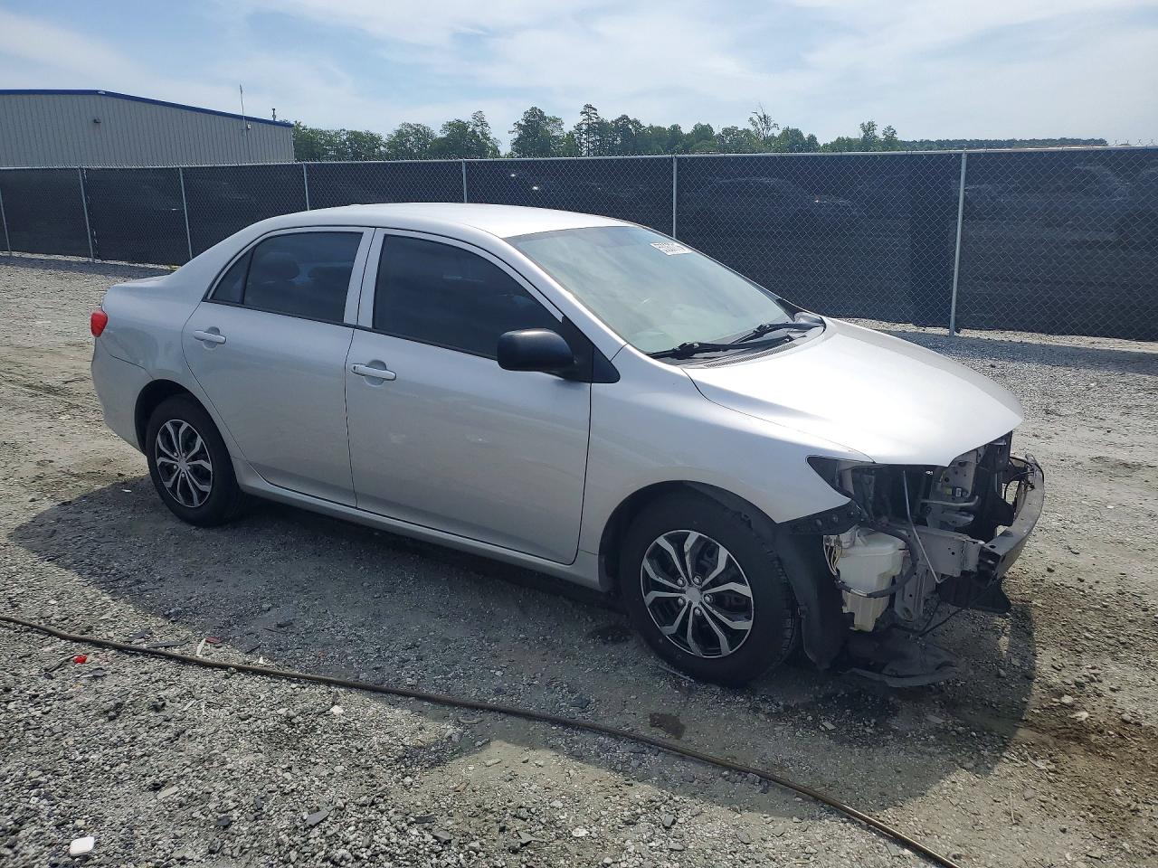 2010 Toyota Corolla Base Silver vin: 1NXBU4EE7AZ317109