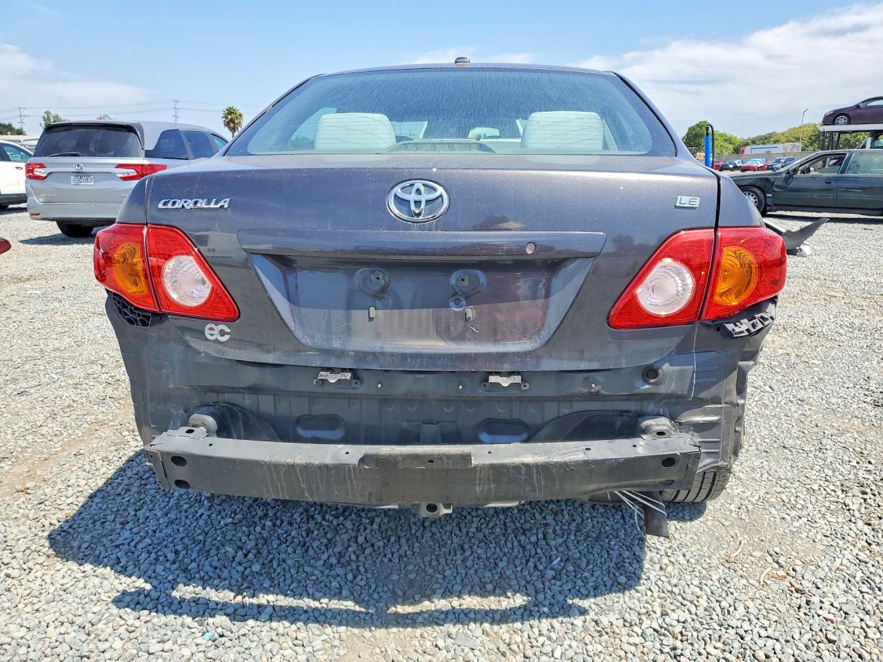 2010 Toyota Corolla Le Gray vin: 1NXBU4EE7AZ319040