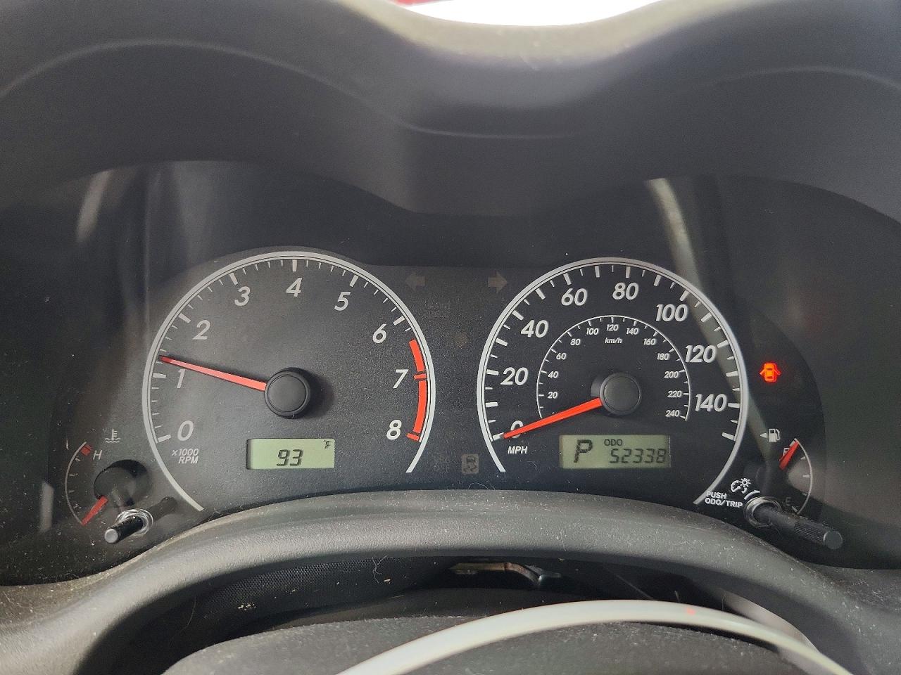 2010 Toyota Corolla Le Red vin: 1NXBU4EE7AZ321192