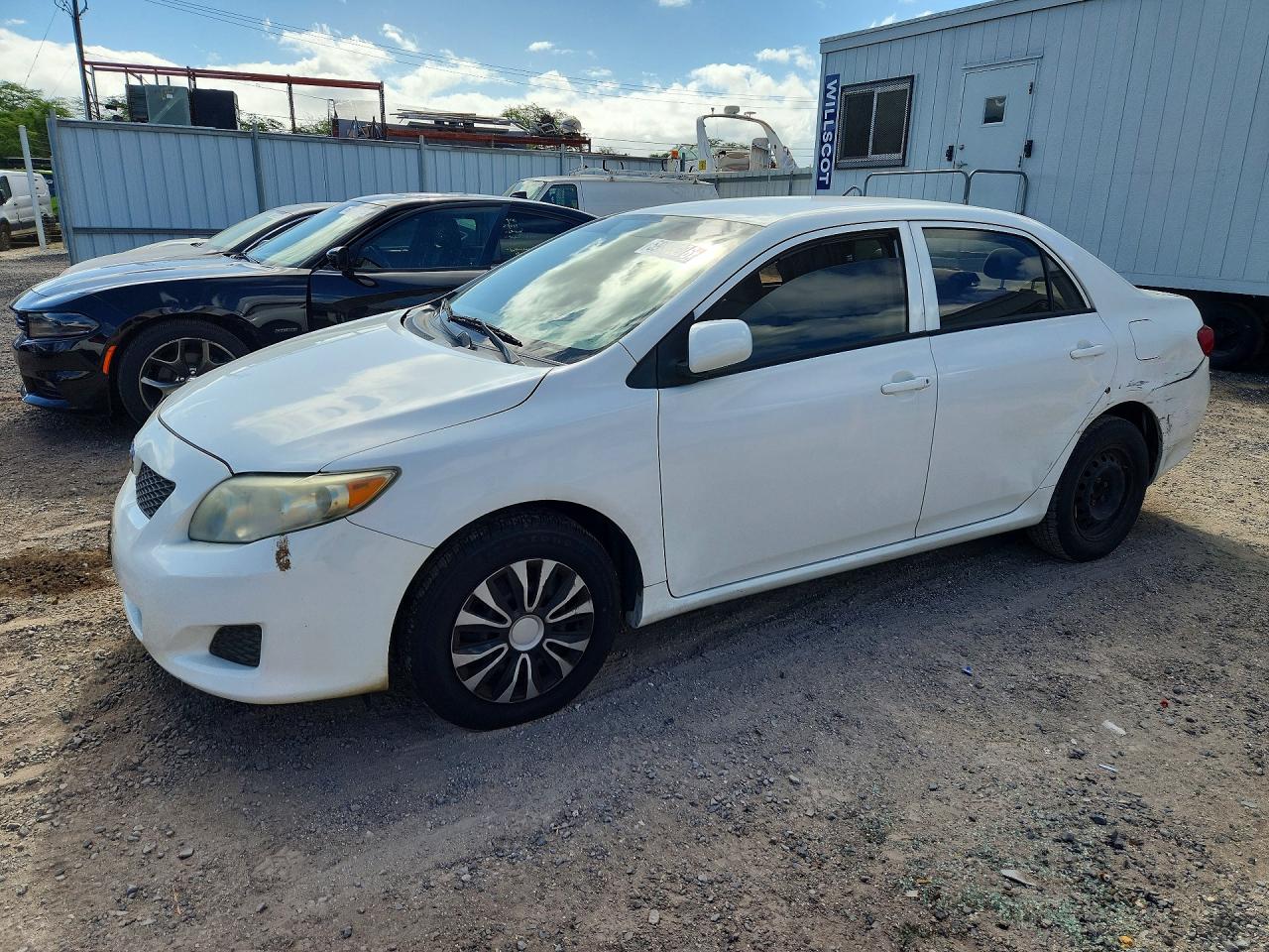 2010 Toyota Corolla White vin: 1NXBU4EE7AZ331253