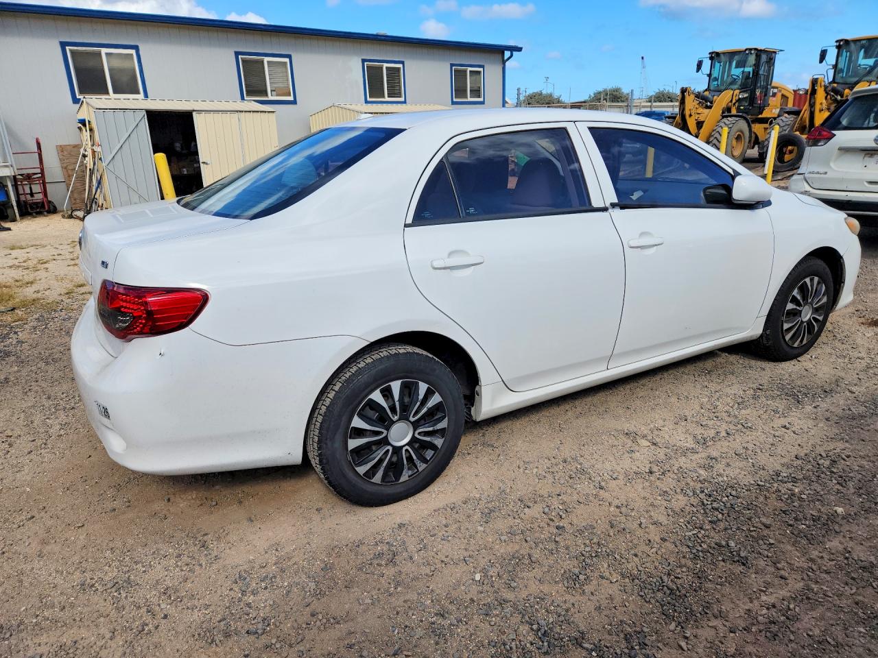 2010 Toyota Corolla White vin: 1NXBU4EE7AZ331253