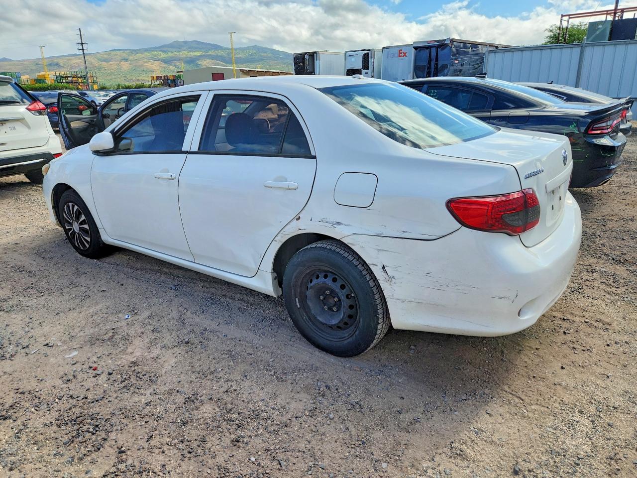 2010 Toyota Corolla White vin: 1NXBU4EE7AZ331253